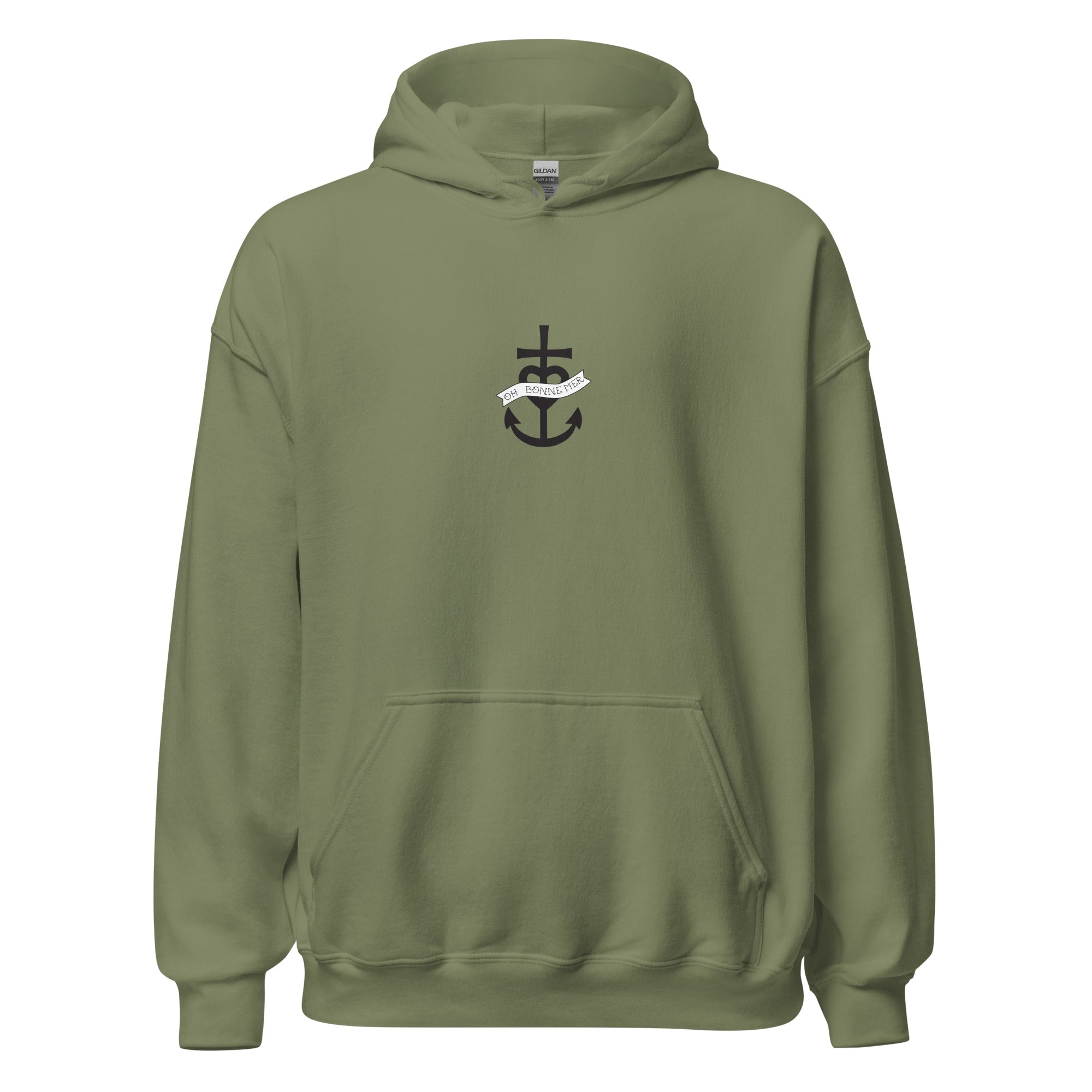 Unisex Hoodie Oh Bonne Mer 1 (front & back)