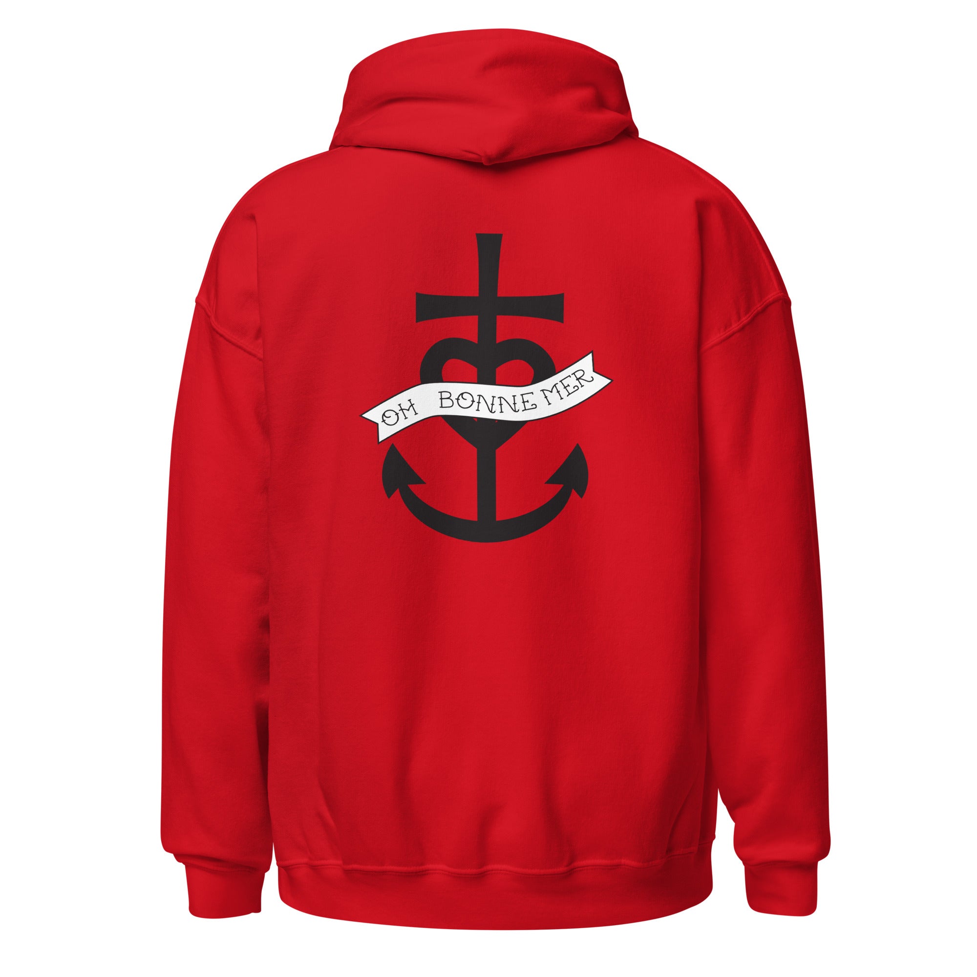 Unisex Hoodie Oh Bonne Mer 1 (front & back)