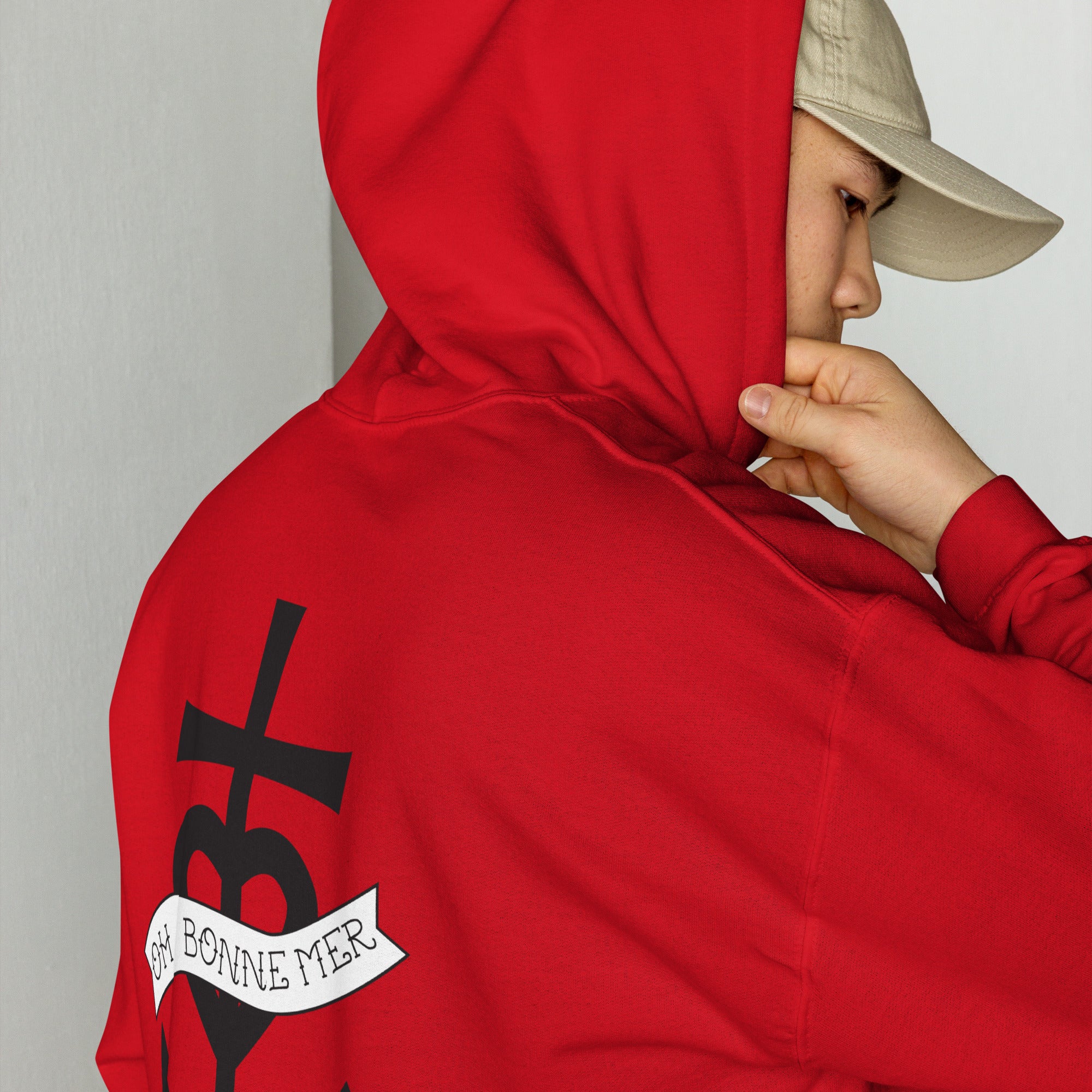 Unisex Hoodie Oh Bonne Mer 1 (front & back)