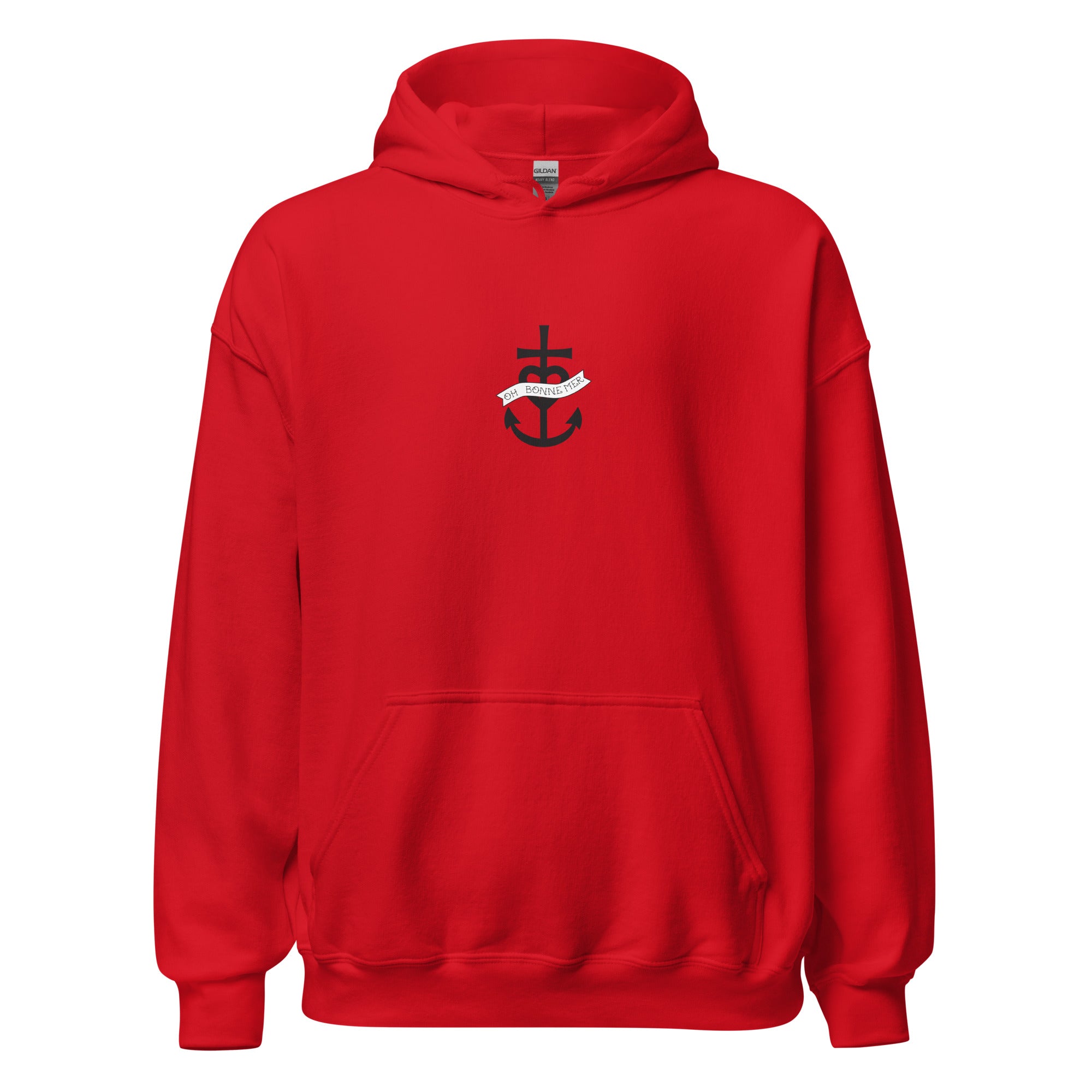 Unisex Hoodie Oh Bonne Mer 1 (front & back)