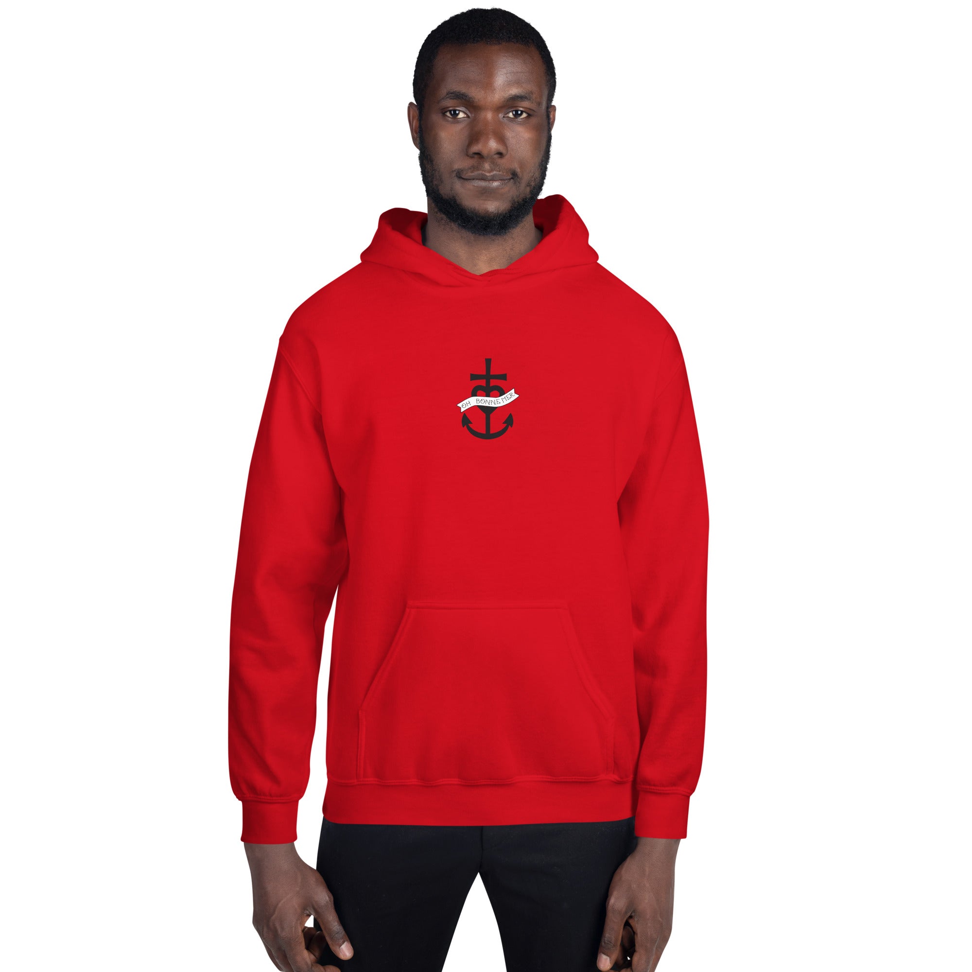 Unisex Hoodie Oh Bonne Mer 1 (front & back)
