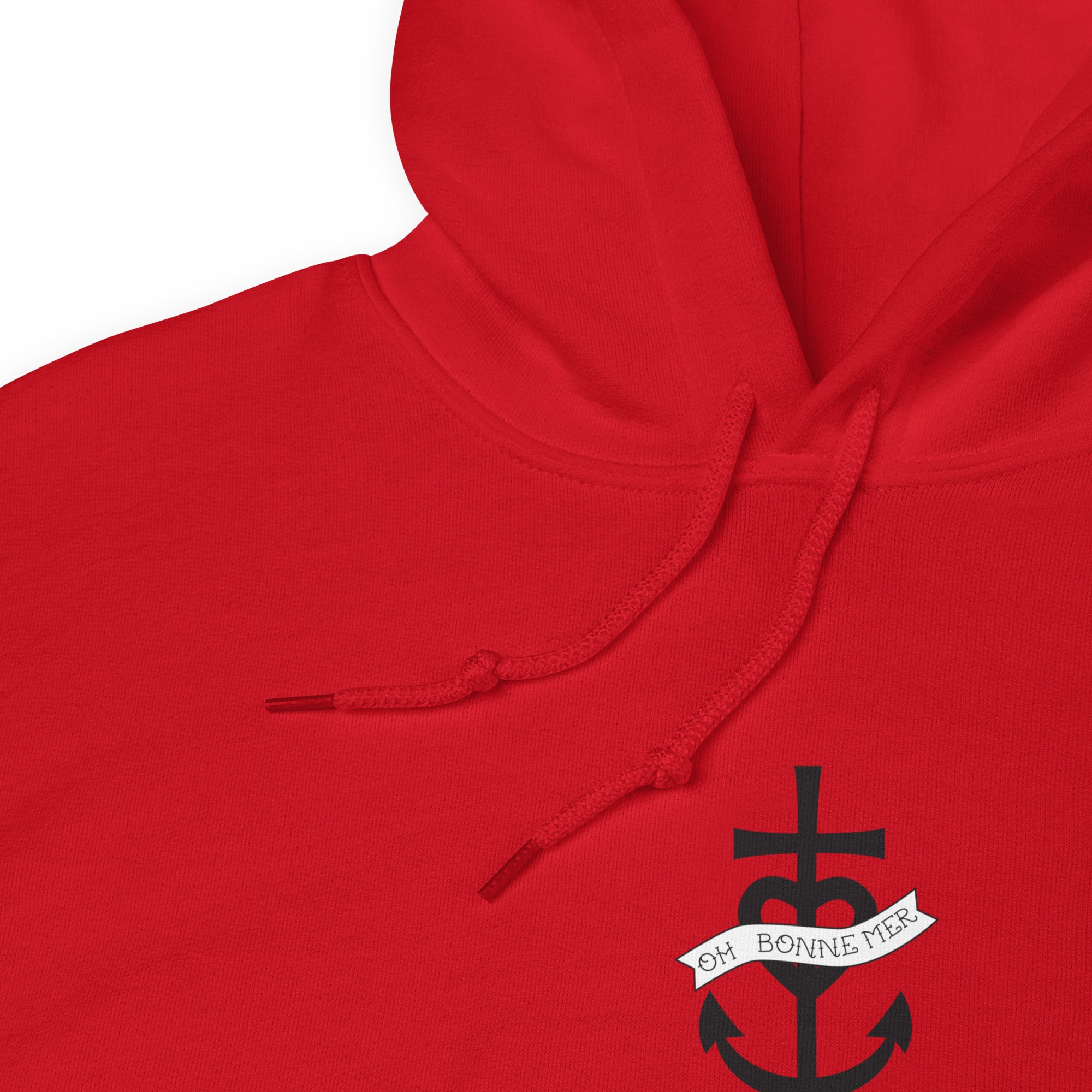 Unisex Hoodie Oh Bonne Mer 1 (front & back)