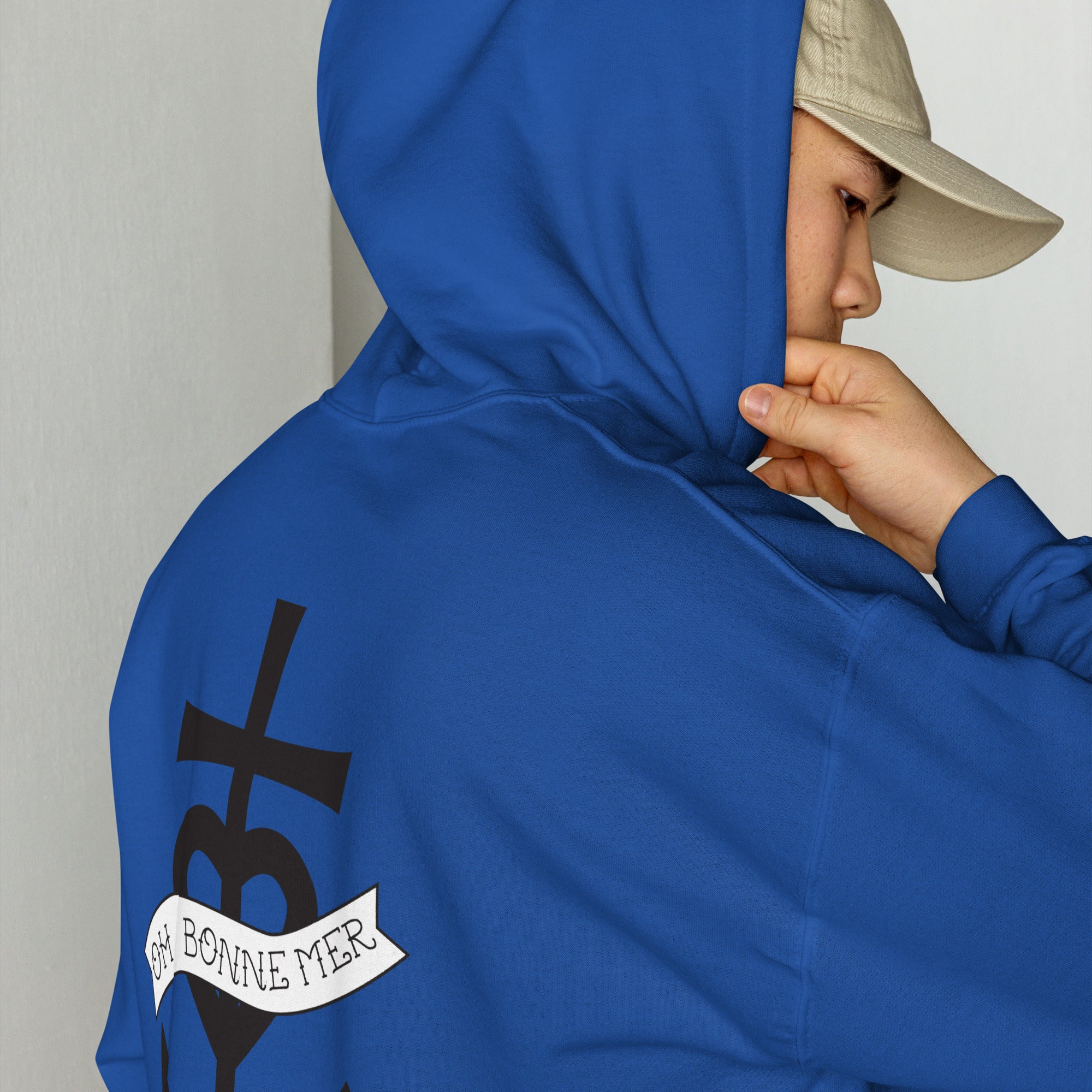 Unisex Hoodie Oh Bonne Mer 1 (front & back)