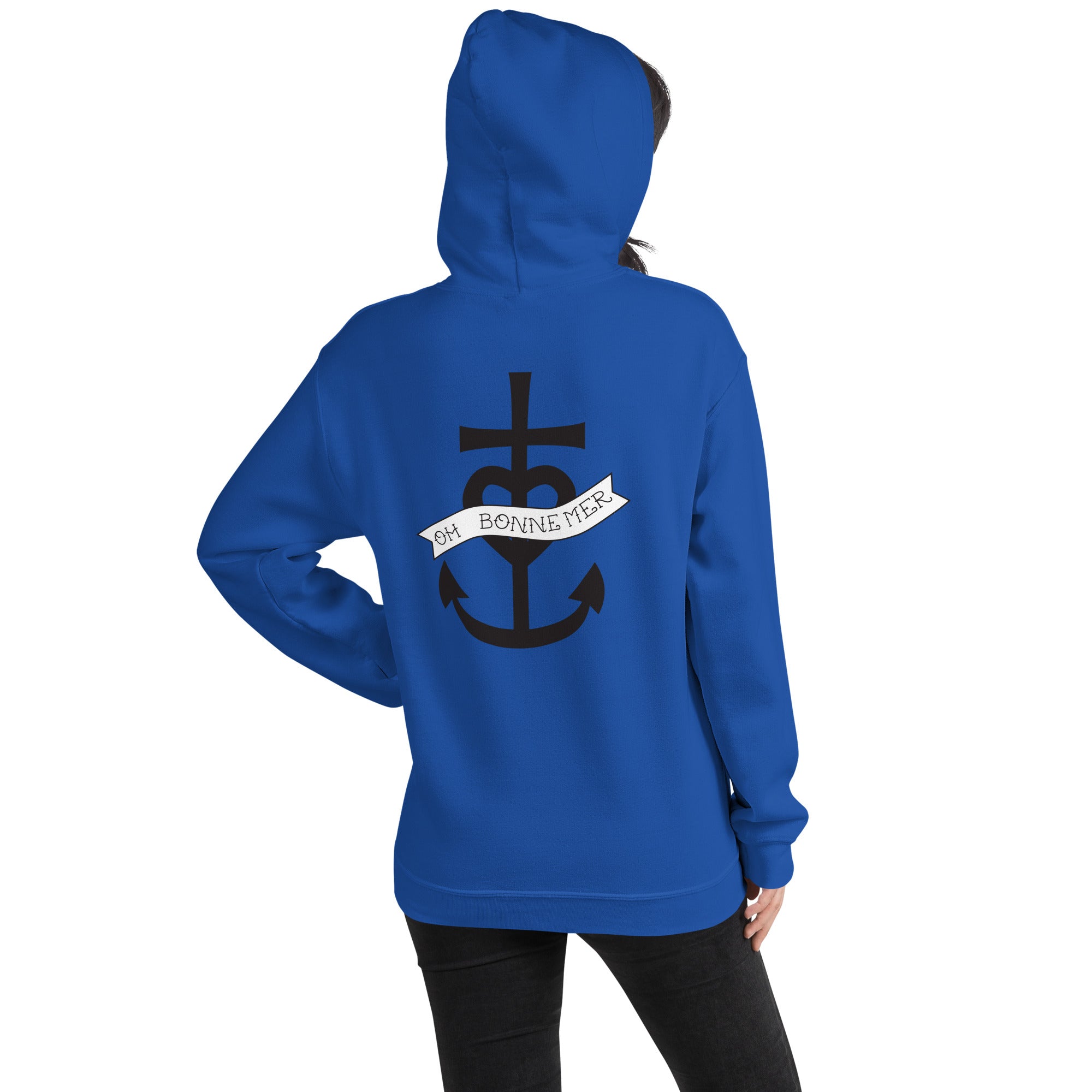 Unisex Hoodie Oh Bonne Mer 1 (front & back)