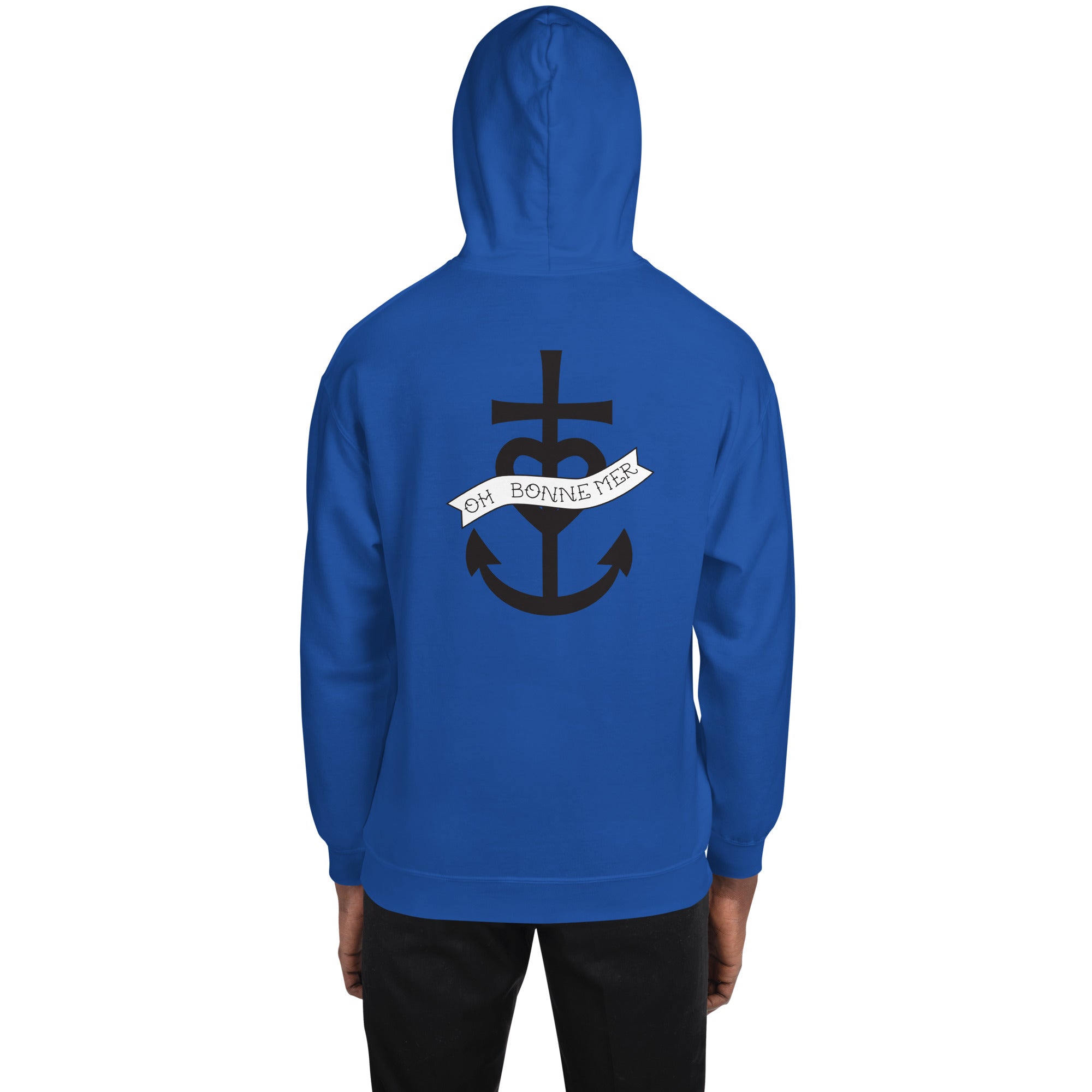 Unisex Hoodie Oh Bonne Mer 1 (front & back)