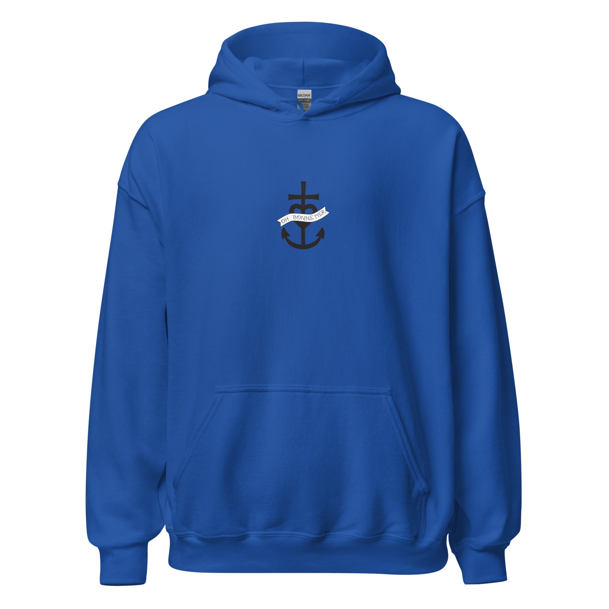 Unisex Hoodie Oh Bonne Mer 1 (front & back)