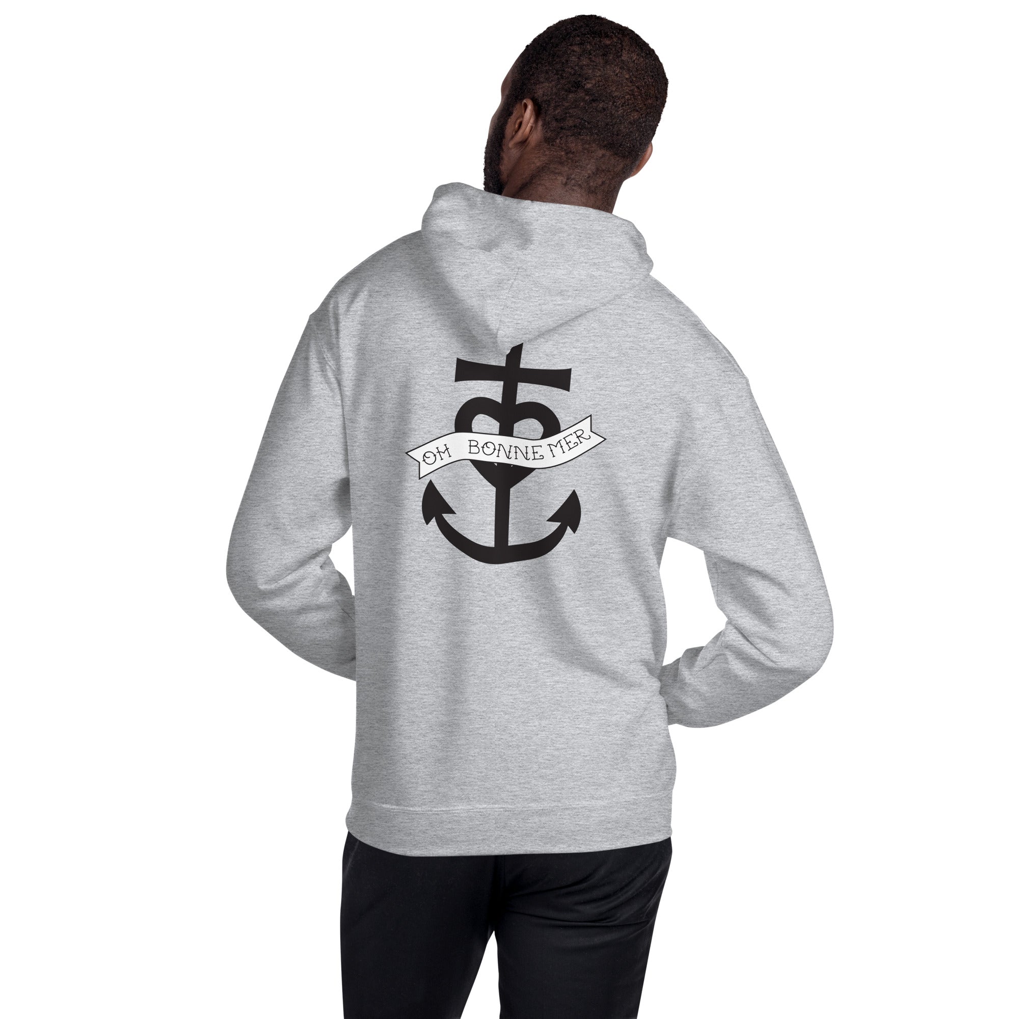 Unisex Hoodie Oh Bonne Mer 1 (front & back)