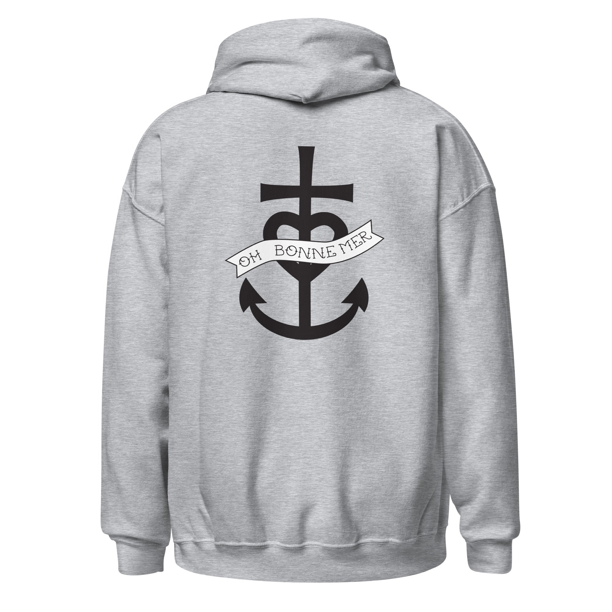 Unisex Hoodie Oh Bonne Mer 1 (front & back)