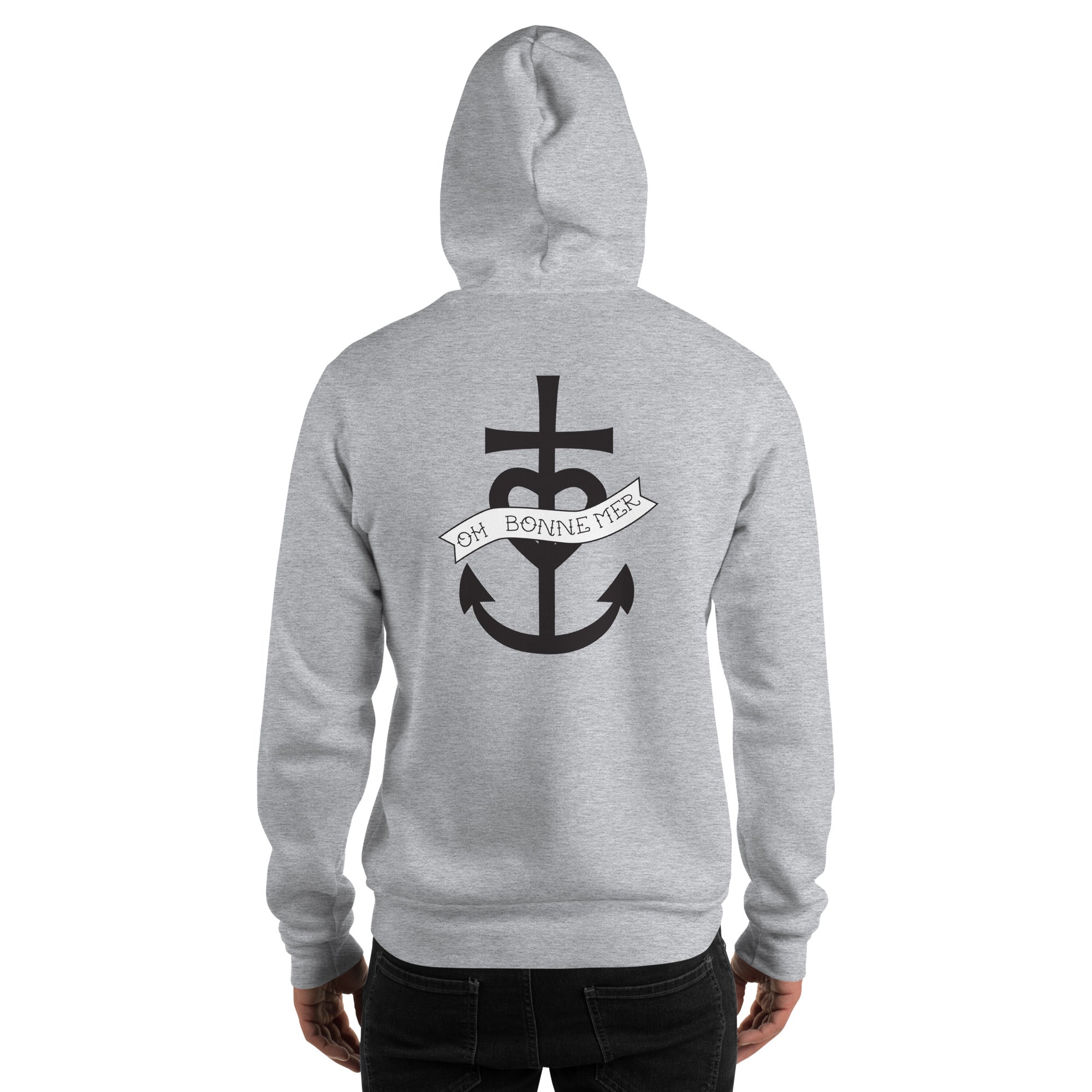 Unisex Hoodie Oh Bonne Mer 1 (front & back)
