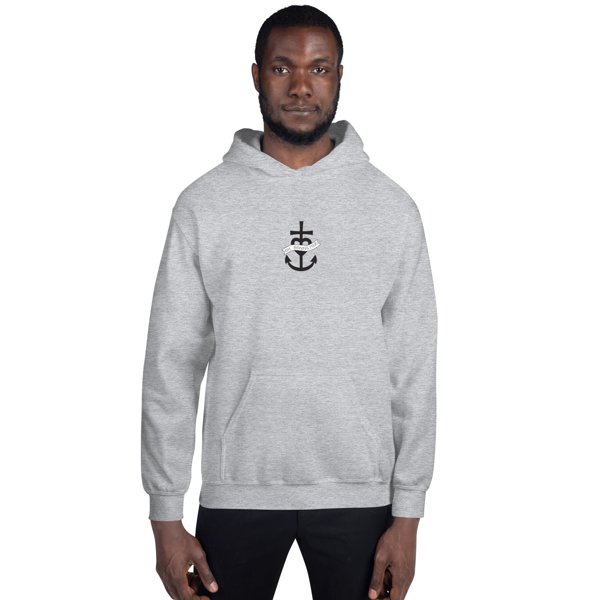 Unisex Hoodie Oh Bonne Mer 1 (front & back)