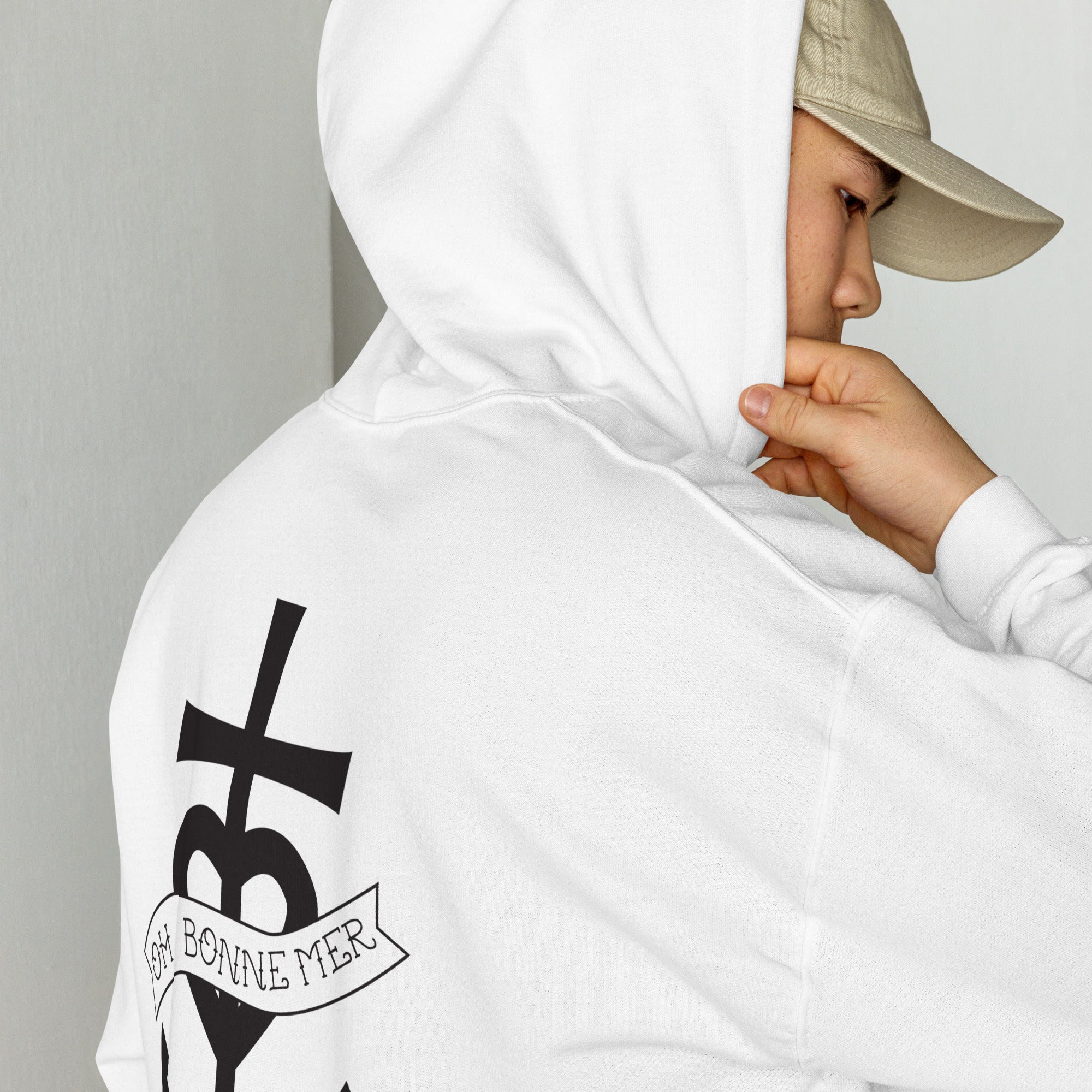 Unisex Hoodie Oh Bonne Mer 1 (front & back)