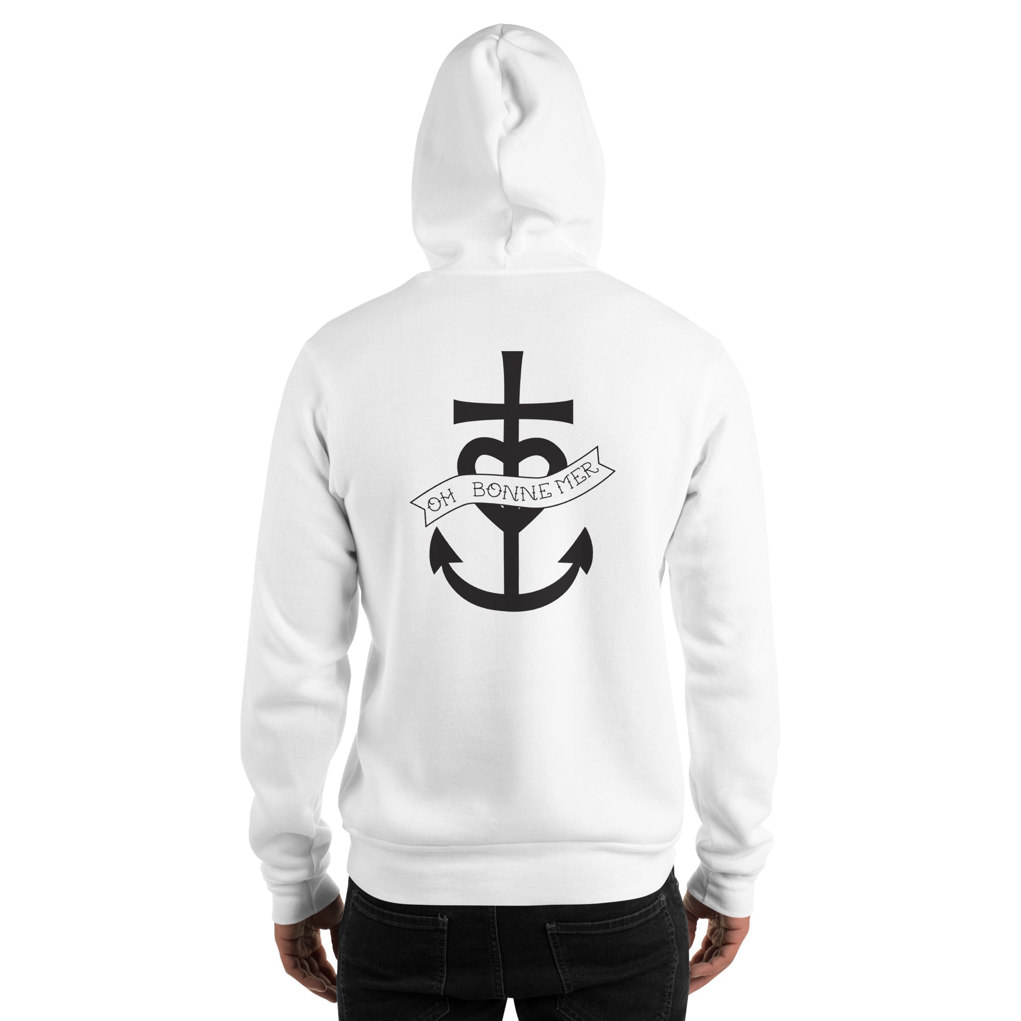 Unisex Hoodie Oh Bonne Mer 1 (front & back)