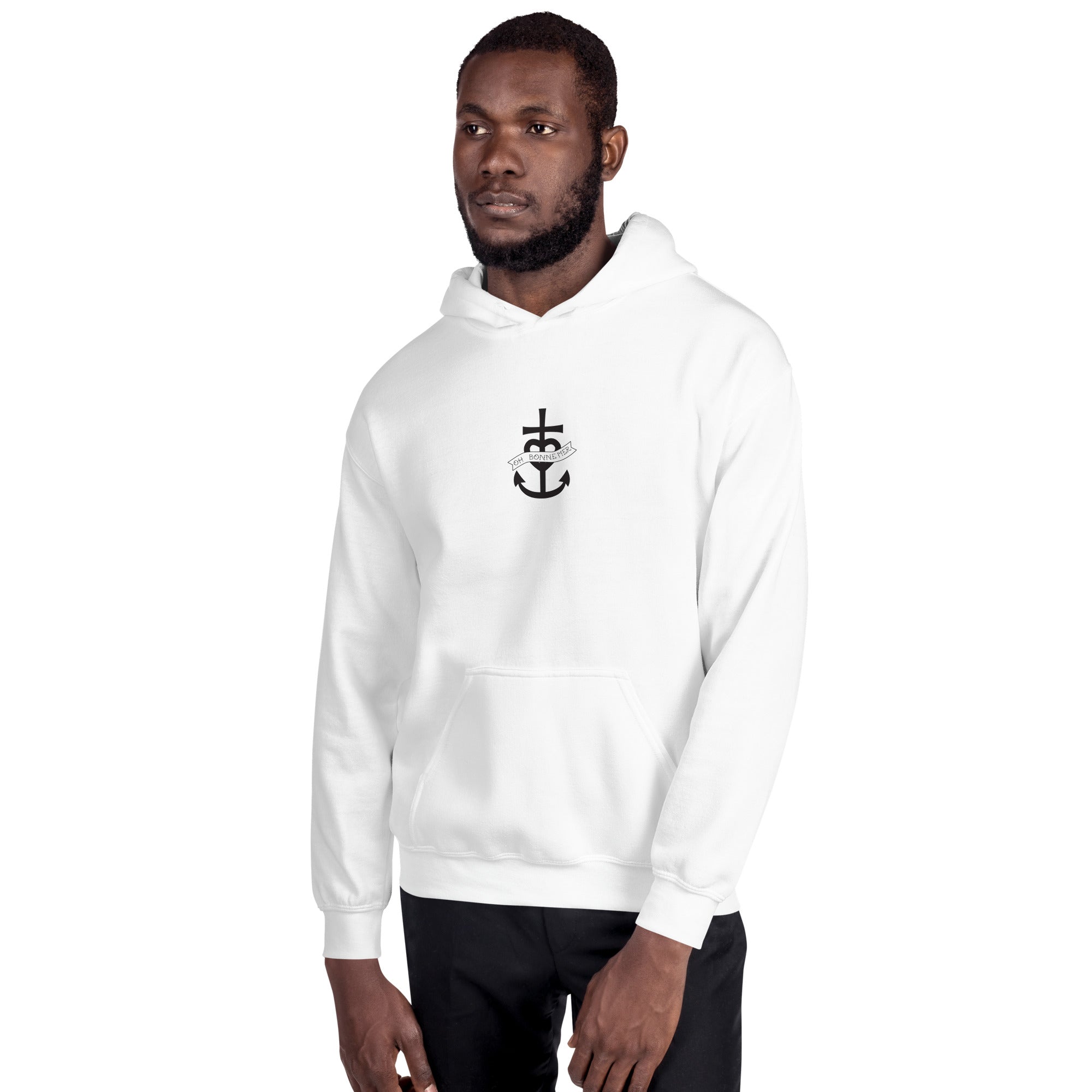 Unisex Hoodie Oh Bonne Mer 1 (front & back)