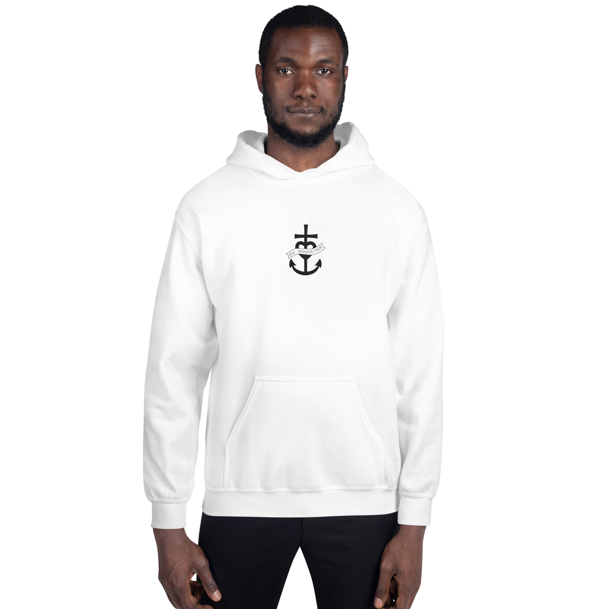 Unisex Hoodie Oh Bonne Mer 1 (front & back)