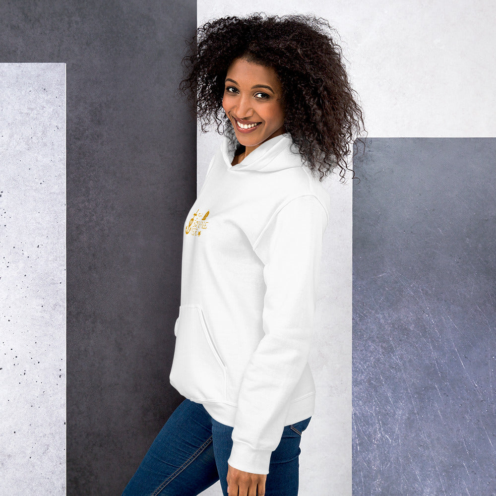 Sweat à capuche d'hiver unisexe Oh Bonne Mer 2 sur couleurs claires