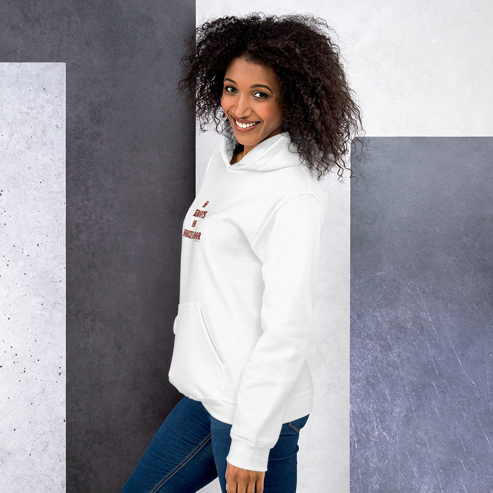 Unisex Hoodie No Skiboots on Dancefloor on light colors