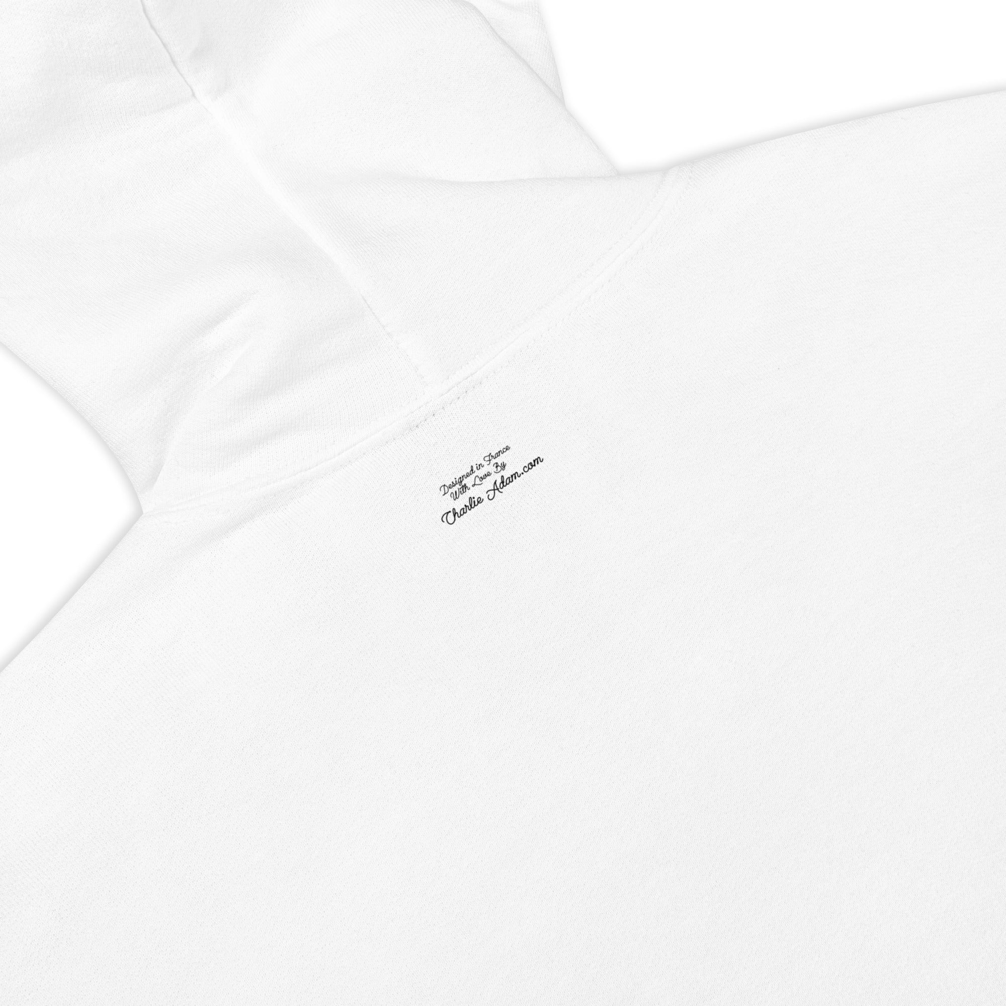 Unisex Hoodie Make Bouillabaisse Not War on light colors