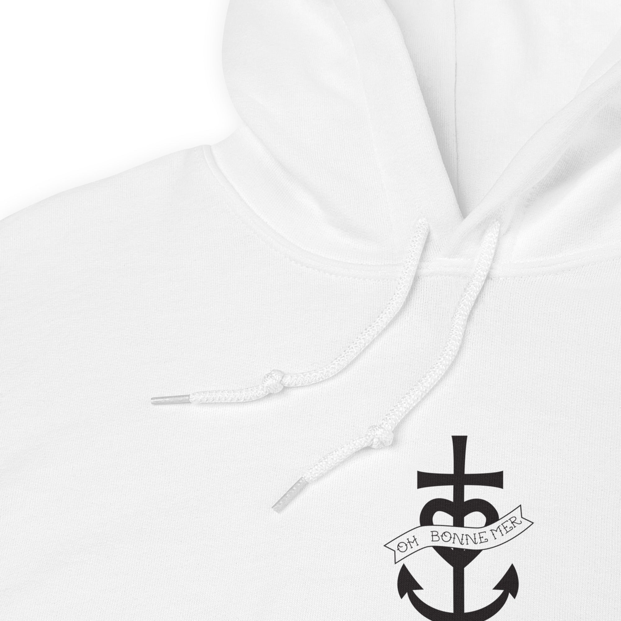 Unisex Hoodie Oh Bonne Mer 1 (front & back)