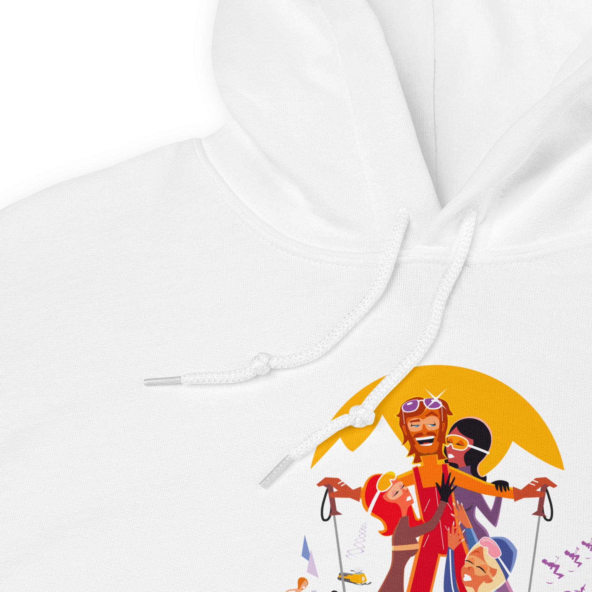 Sweat à capuche d'hiver unisexe Love Instructor First Lesson free sur couleurs claires