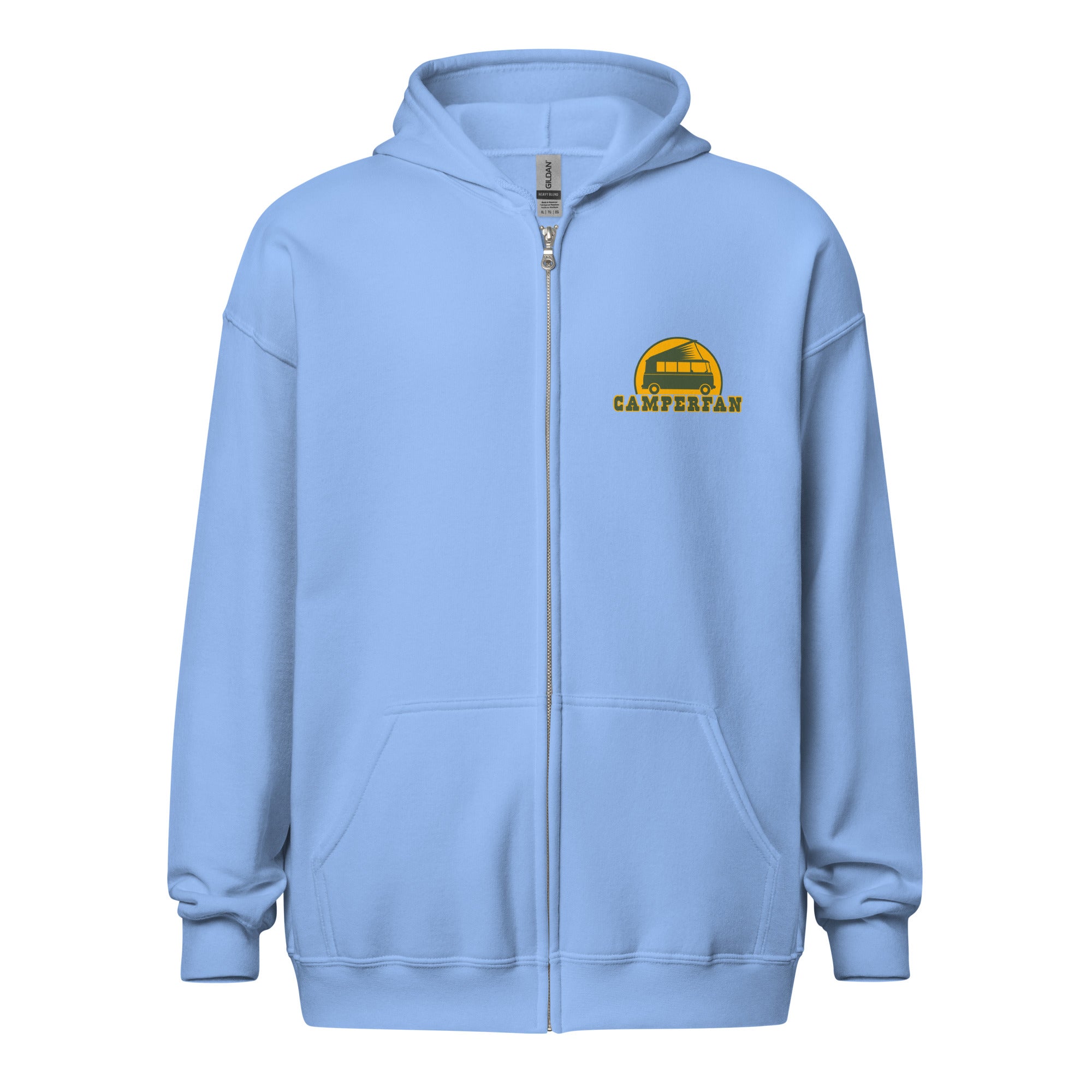 Unisex heavy blend zip hoodie Camperfan