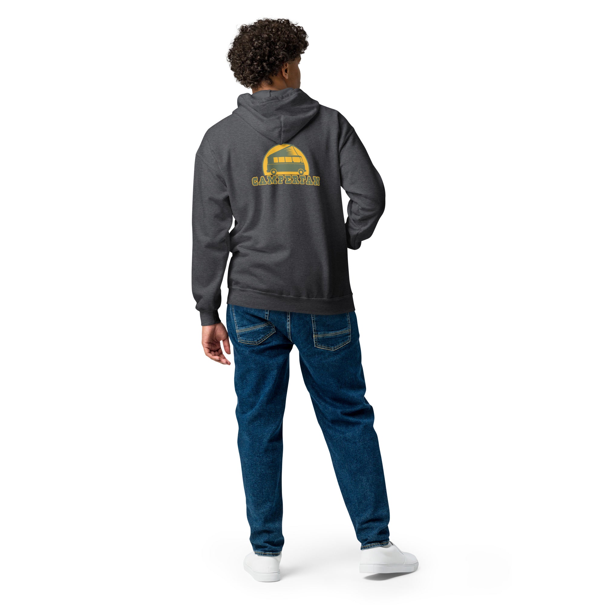 Unisex heavy blend zip hoodie Camperfan