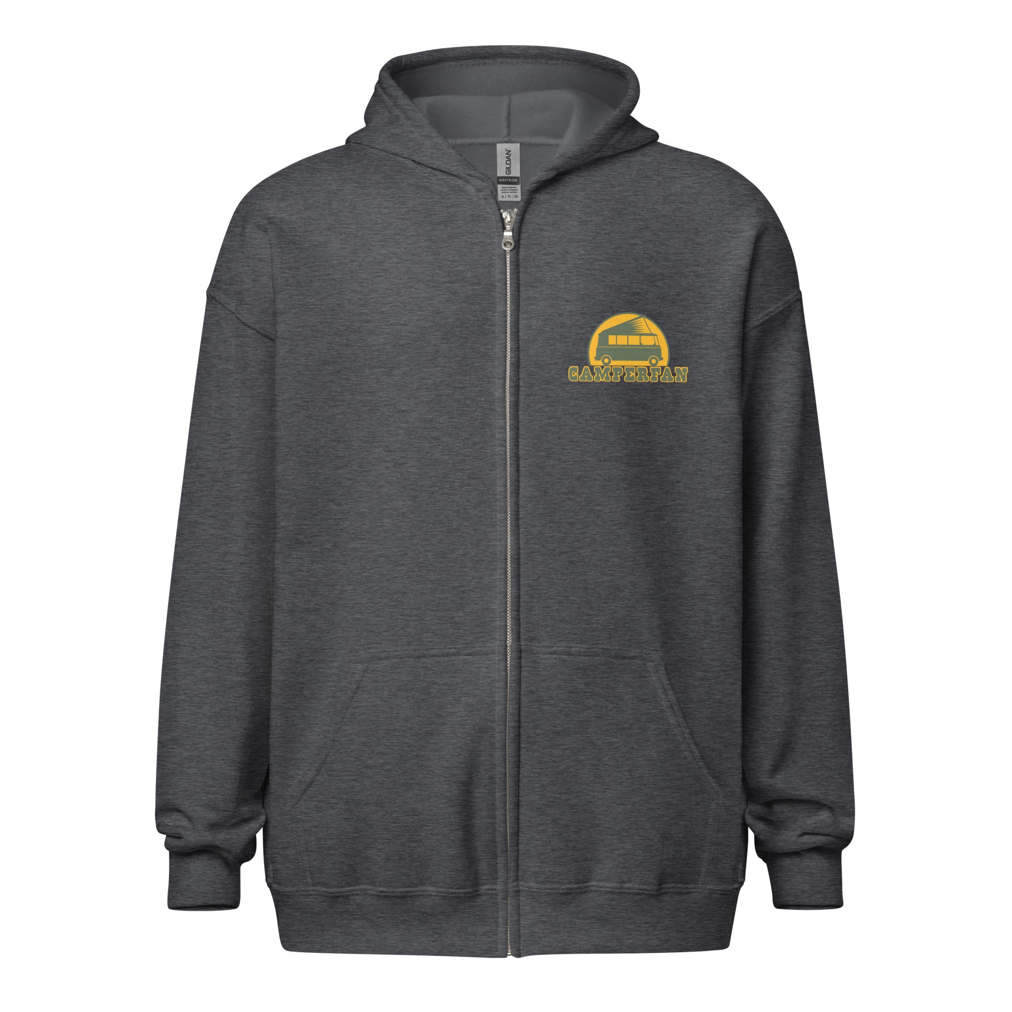 Unisex heavy blend zip hoodie Camperfan