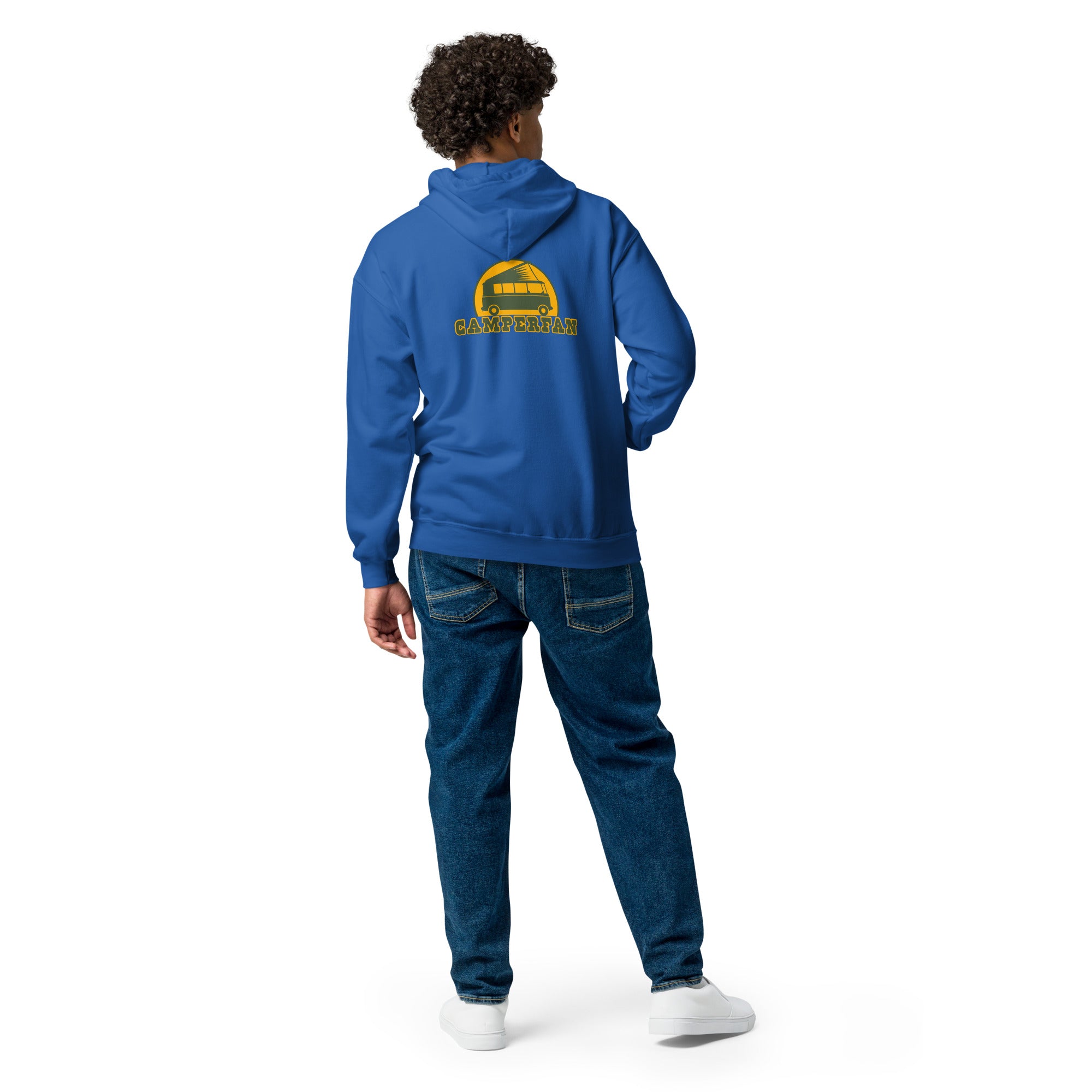 Unisex heavy blend zip hoodie Camperfan