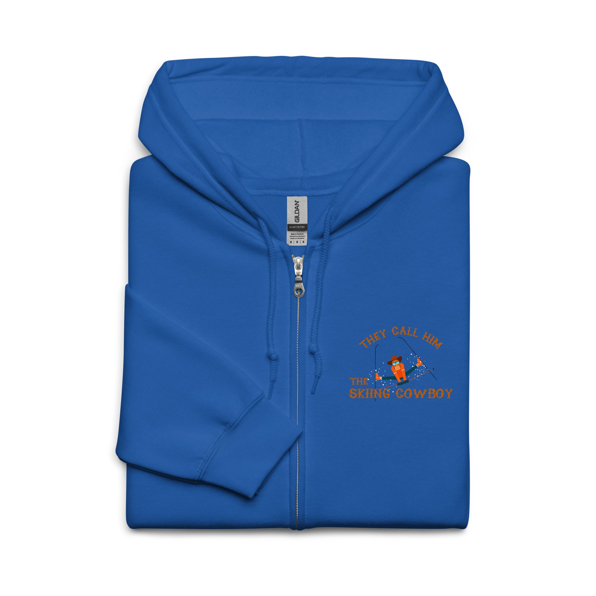 Sweat à capuche épais unisexe à fermeture éclair Hot Dogger