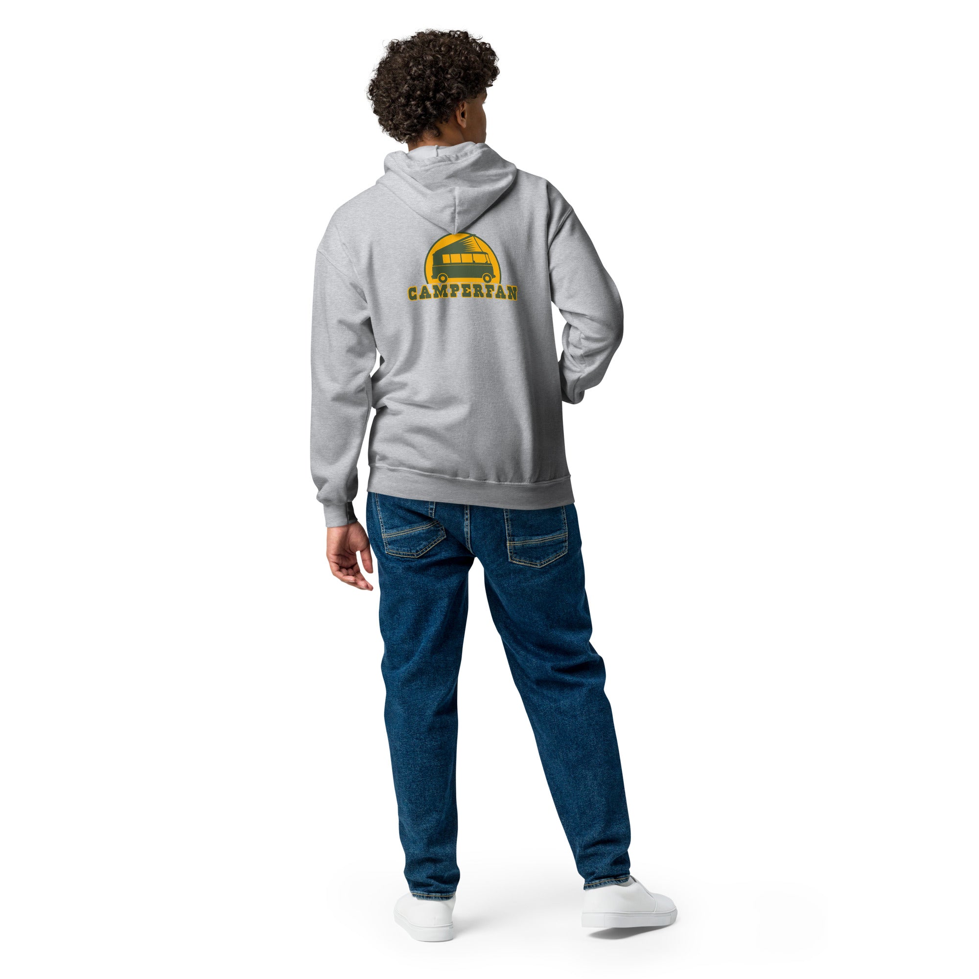 Unisex heavy blend zip hoodie Camperfan