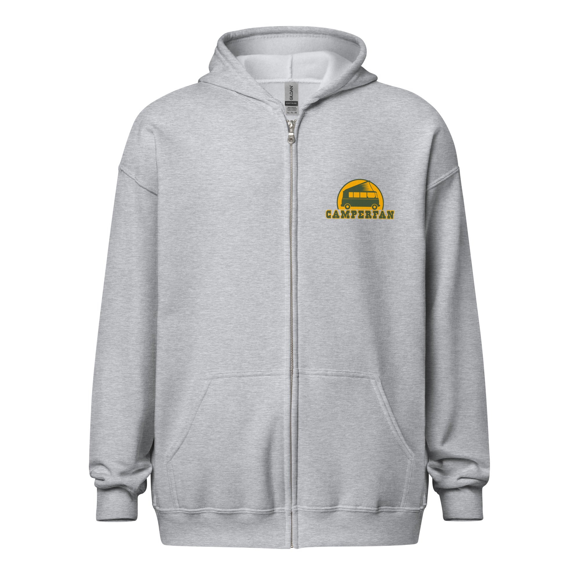 Unisex heavy blend zip hoodie Camperfan