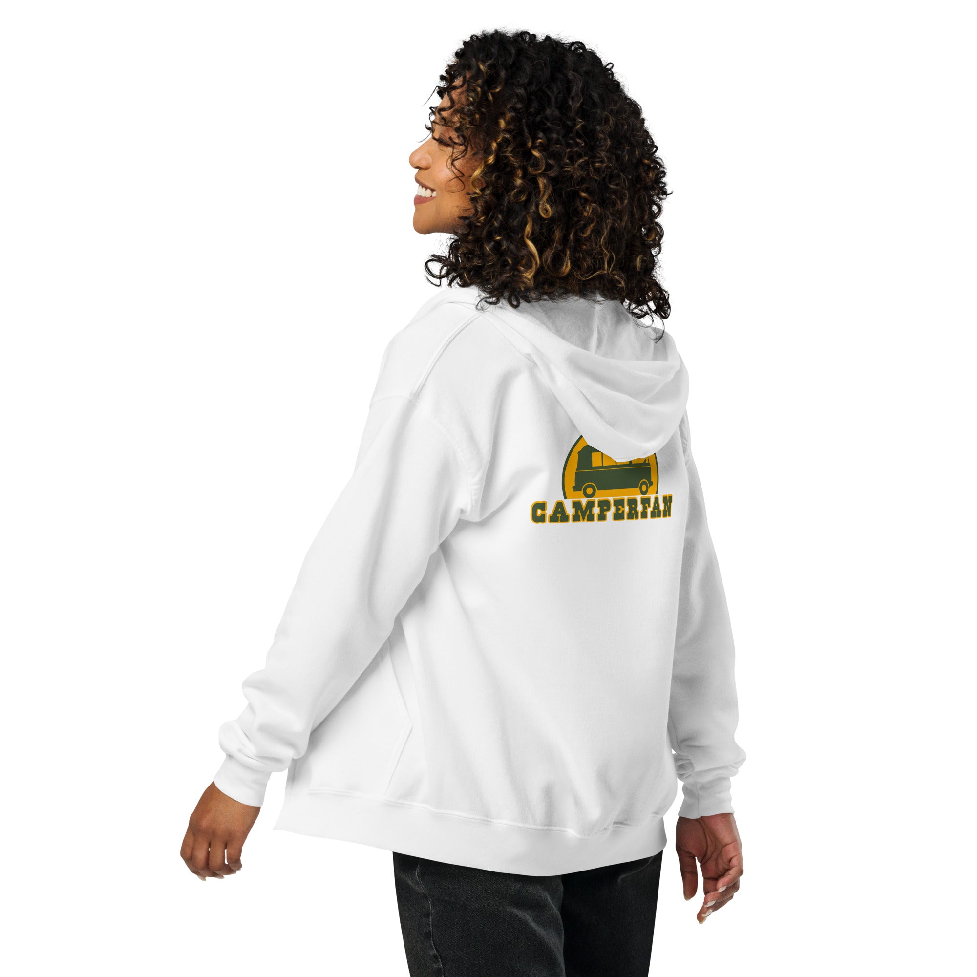 Unisex heavy blend zip hoodie Camperfan