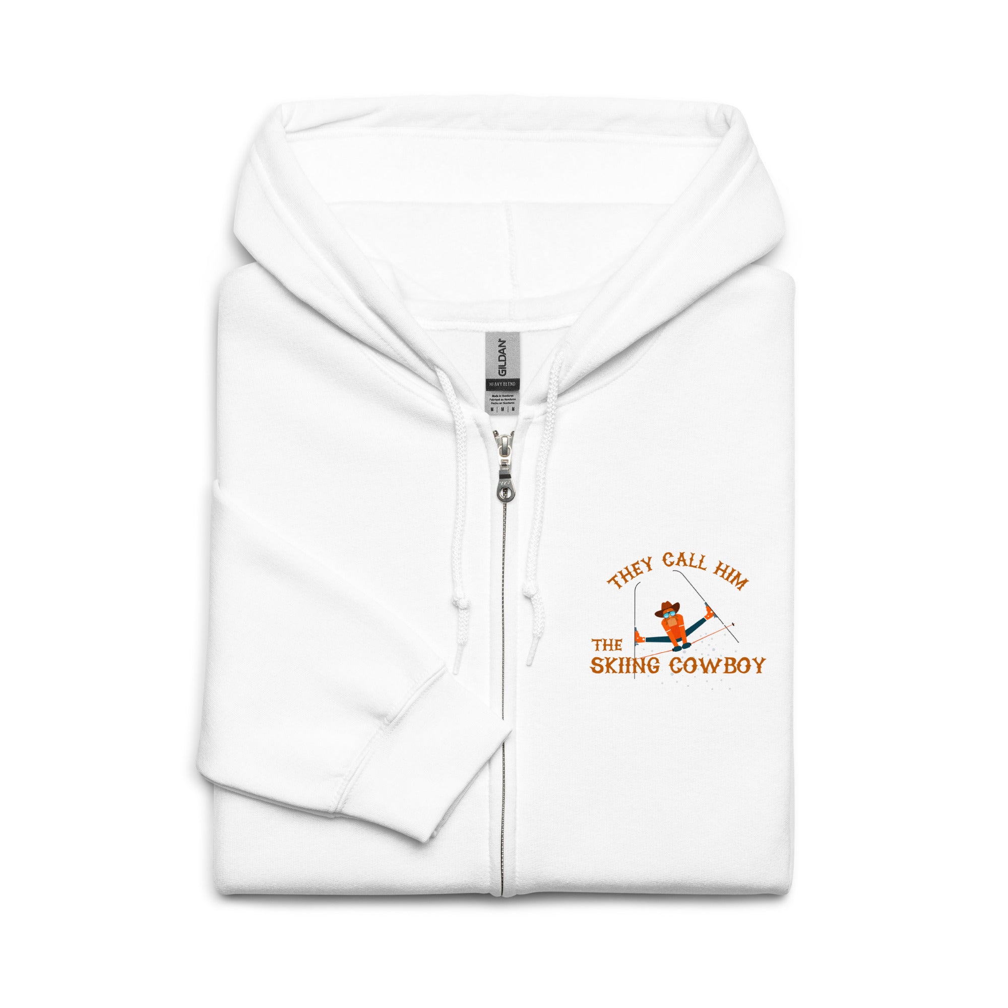 Sweat à capuche épais unisexe à fermeture éclair Hot Dogger