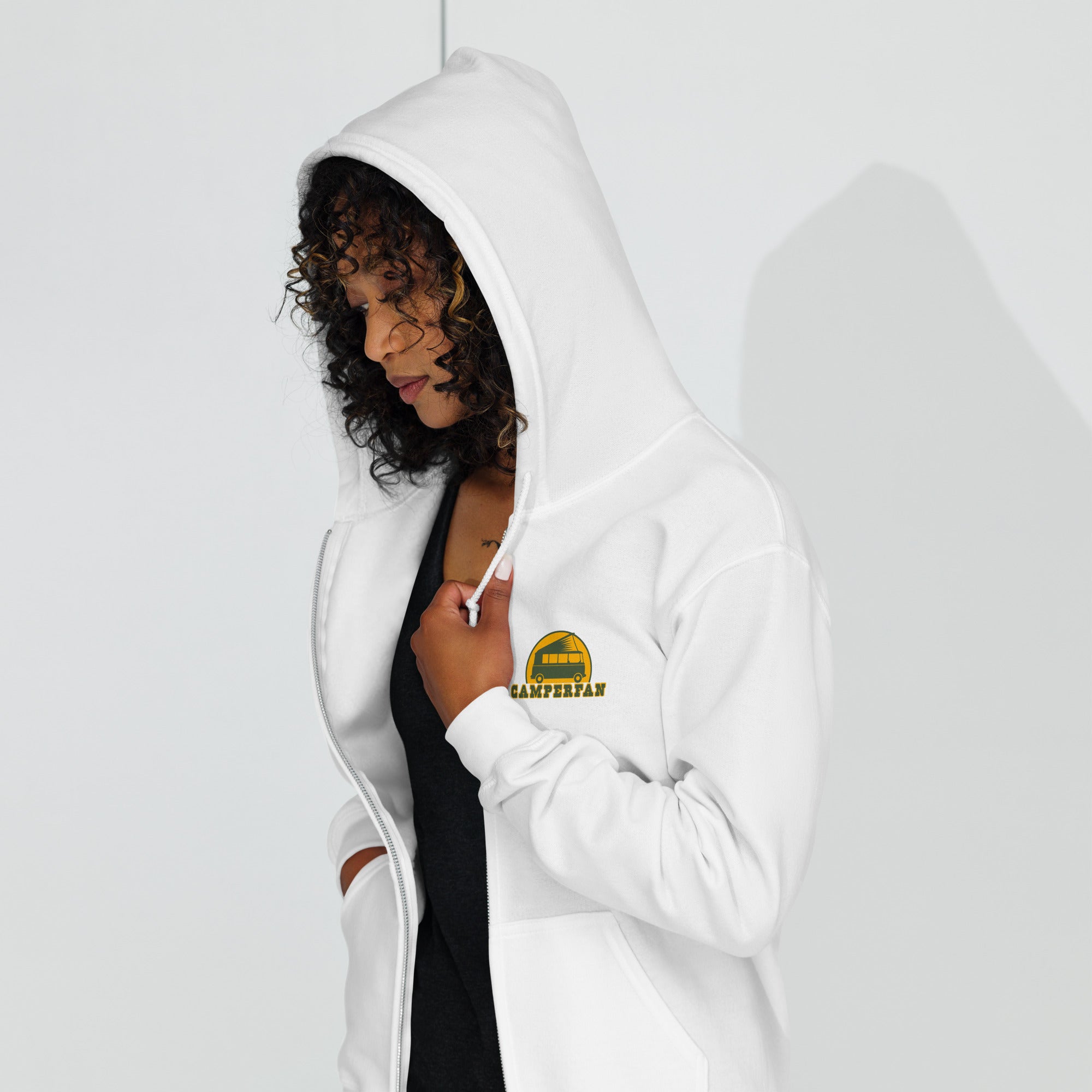 Unisex heavy blend zip hoodie Camperfan