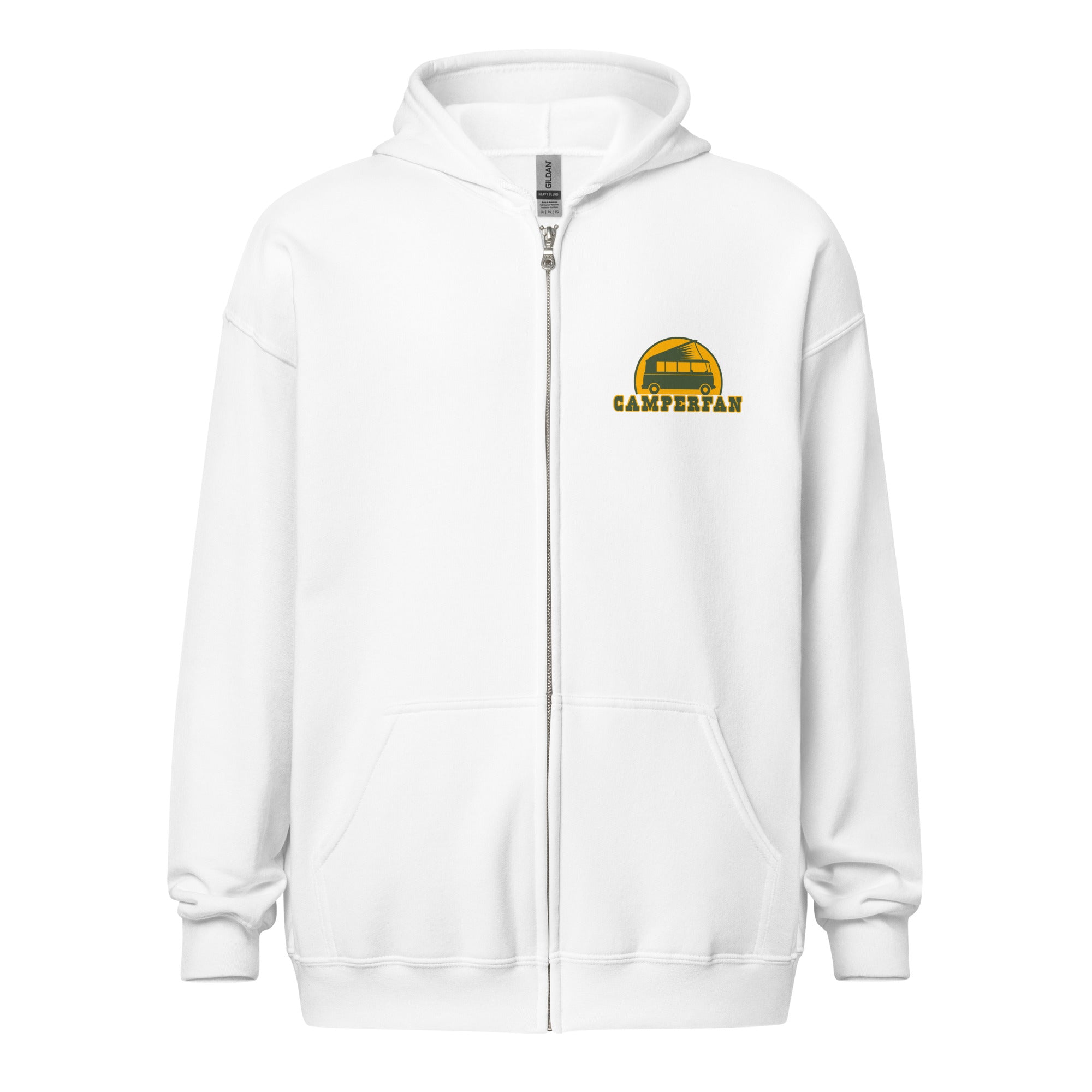 Unisex heavy blend zip hoodie Camperfan