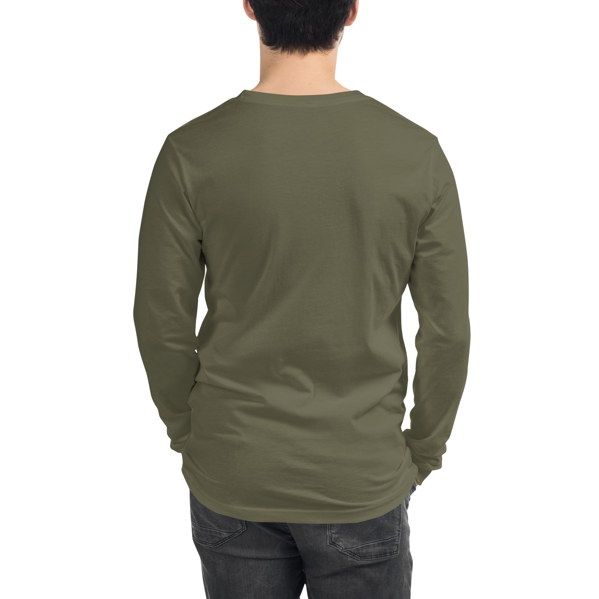 Unisex Long Sleeve Tee Oh Bonne Mer 1 embroidered pattern
