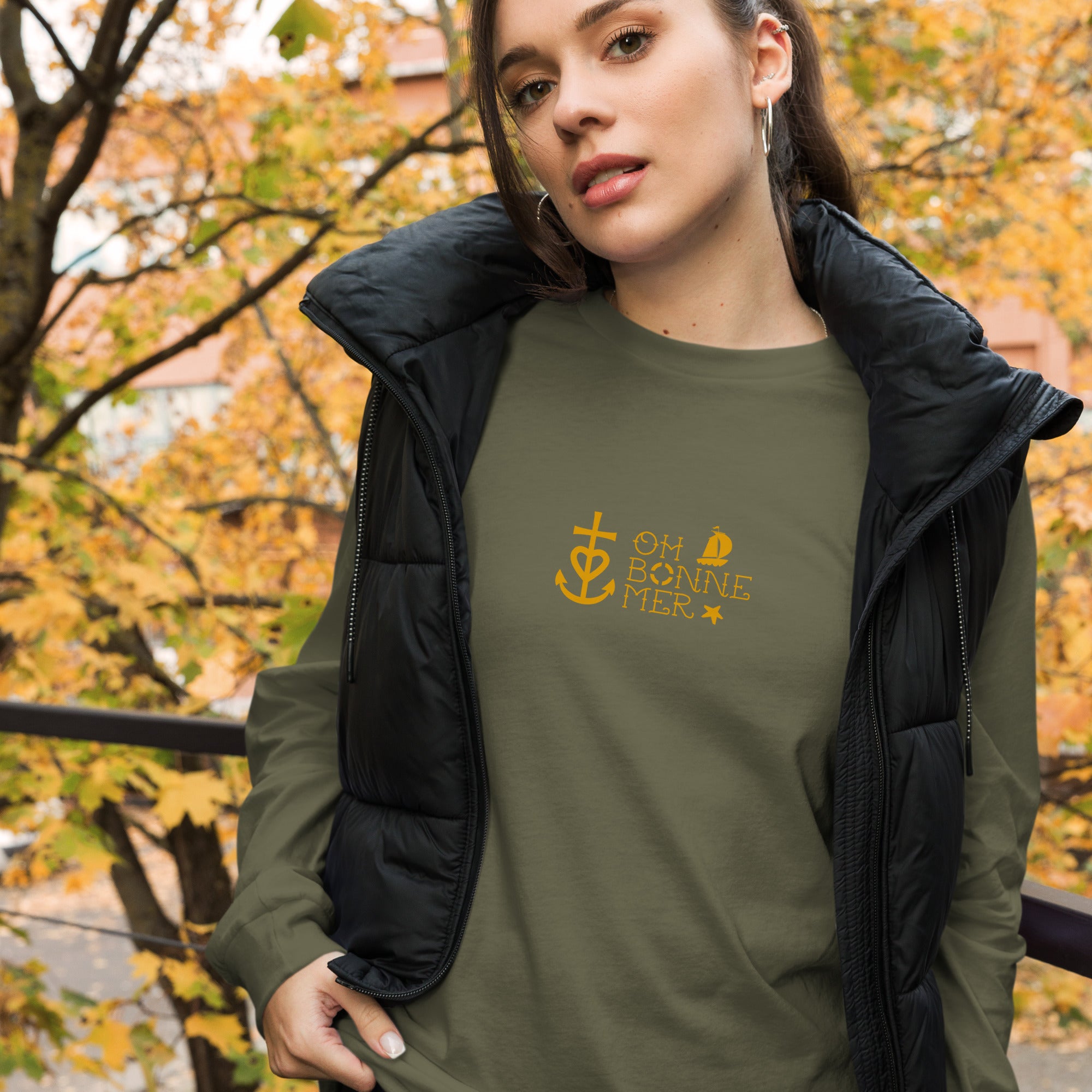Unisex Long Sleeve Tee Oh Bonne Mer 2