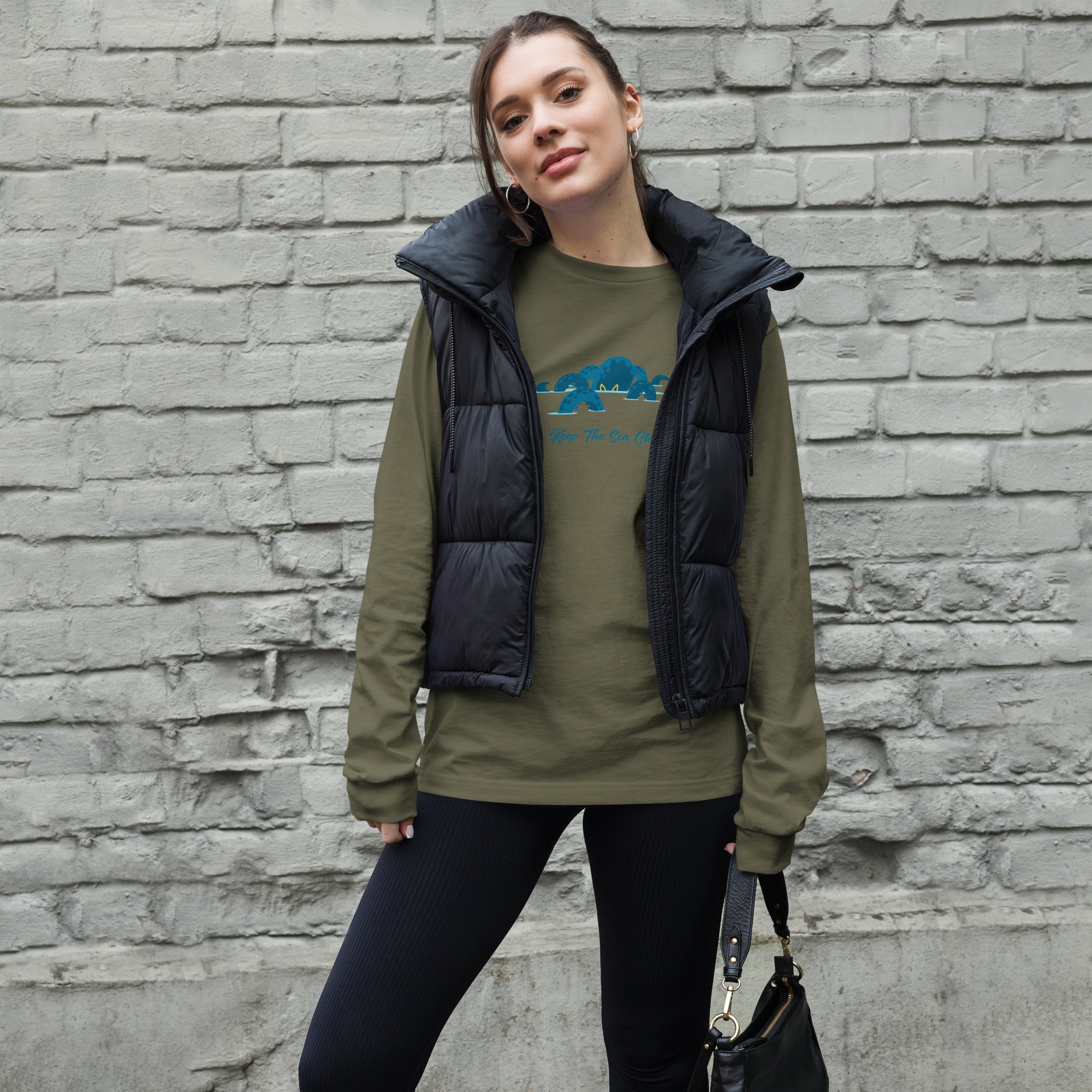 T-shirt unisexe à manches longues Octopus