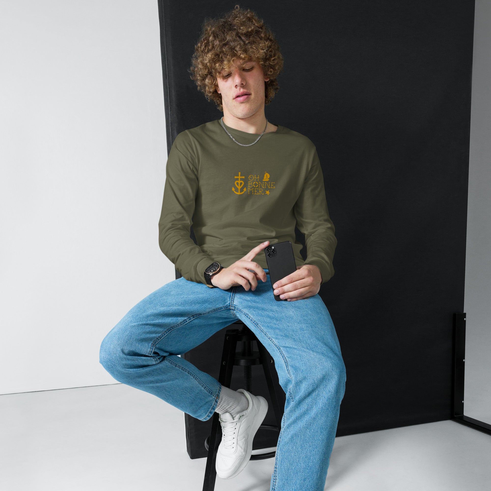 Unisex Long Sleeve Tee Oh Bonne Mer 2