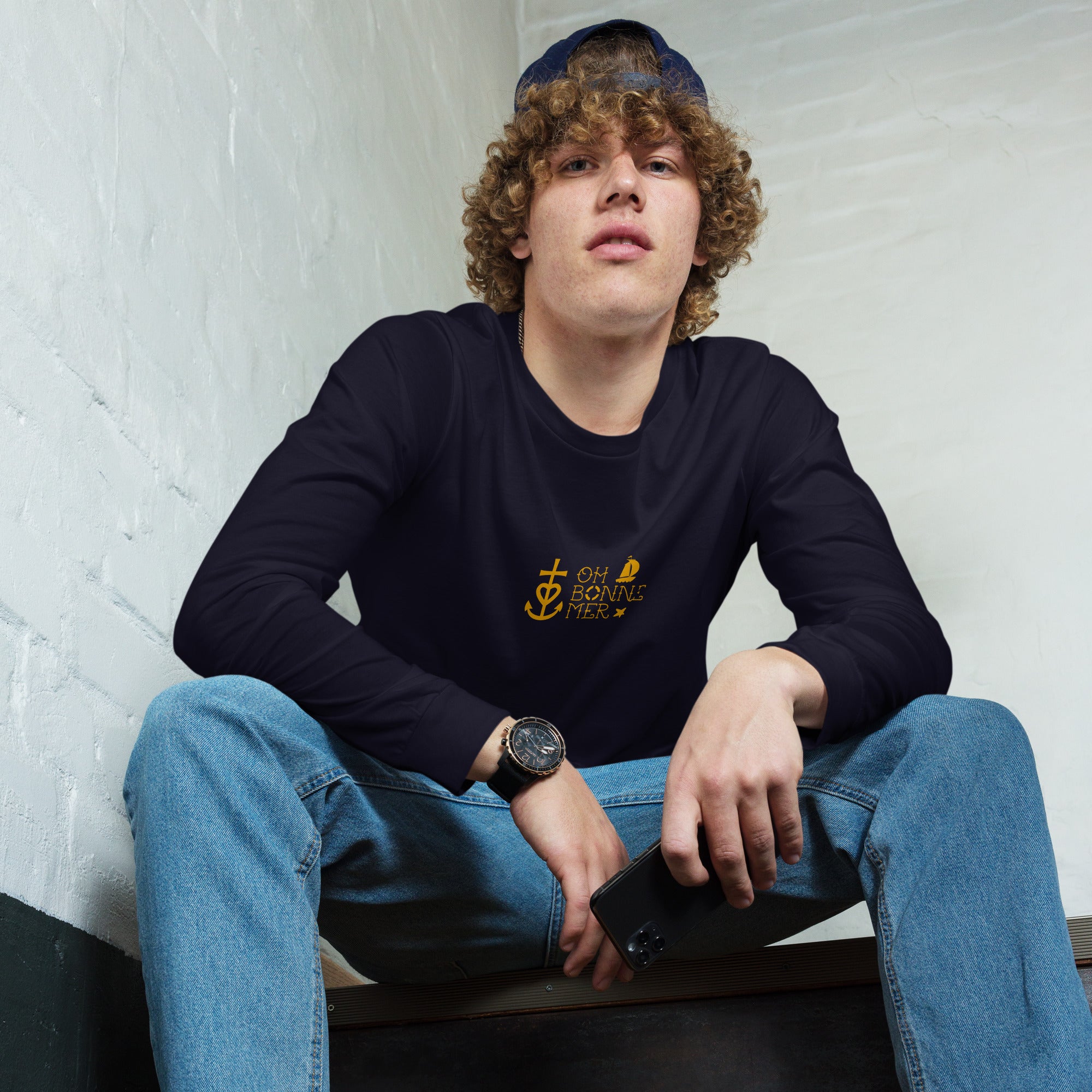 Unisex Long Sleeve Tee Oh Bonne Mer 2