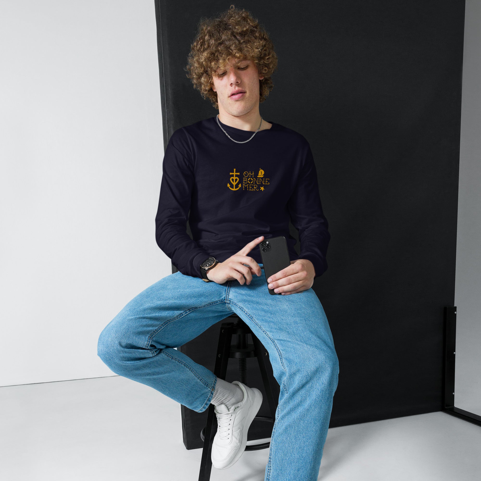 Unisex Long Sleeve Tee Oh Bonne Mer 2