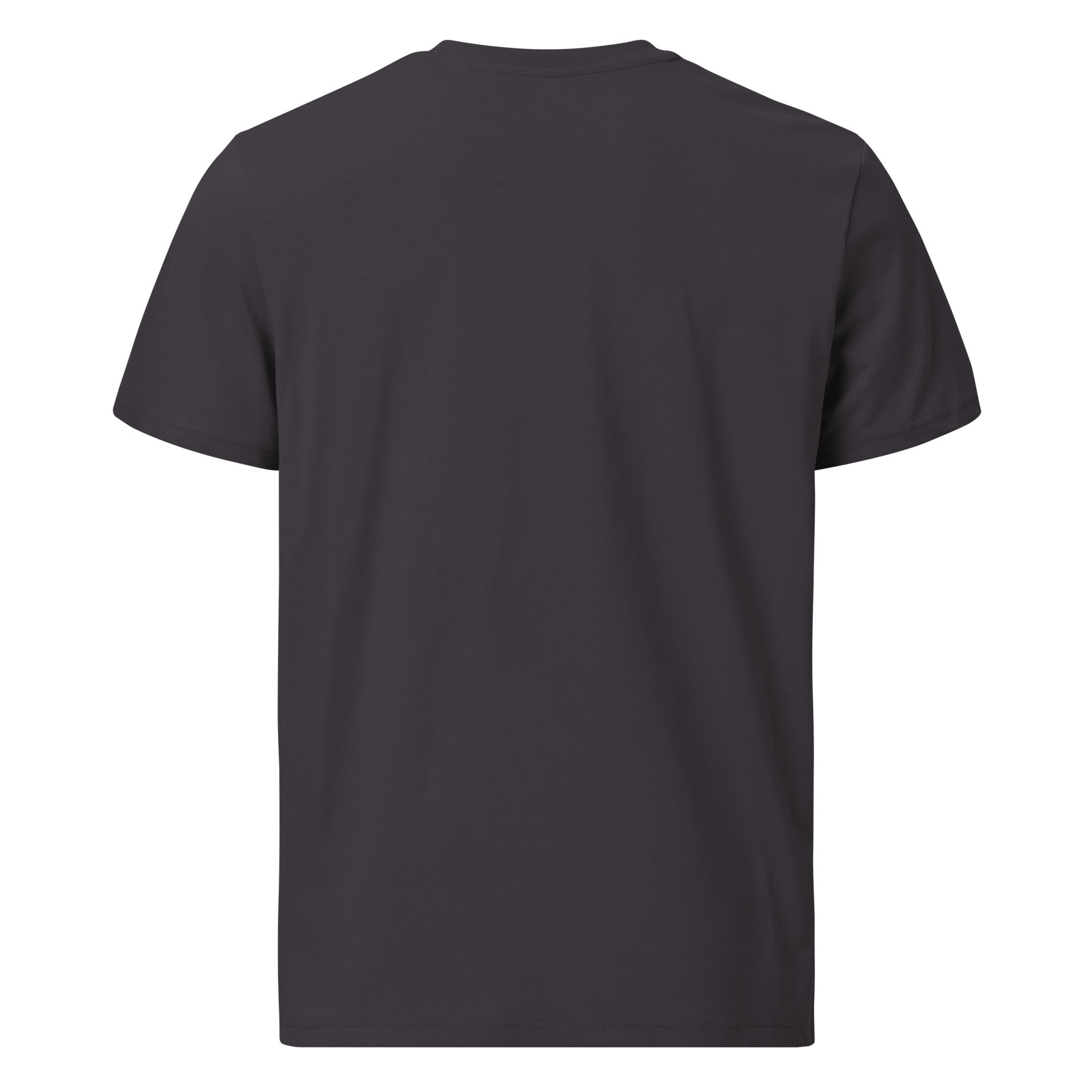 Unisex organic cotton t-shirt Ski Bum embroidered pattern