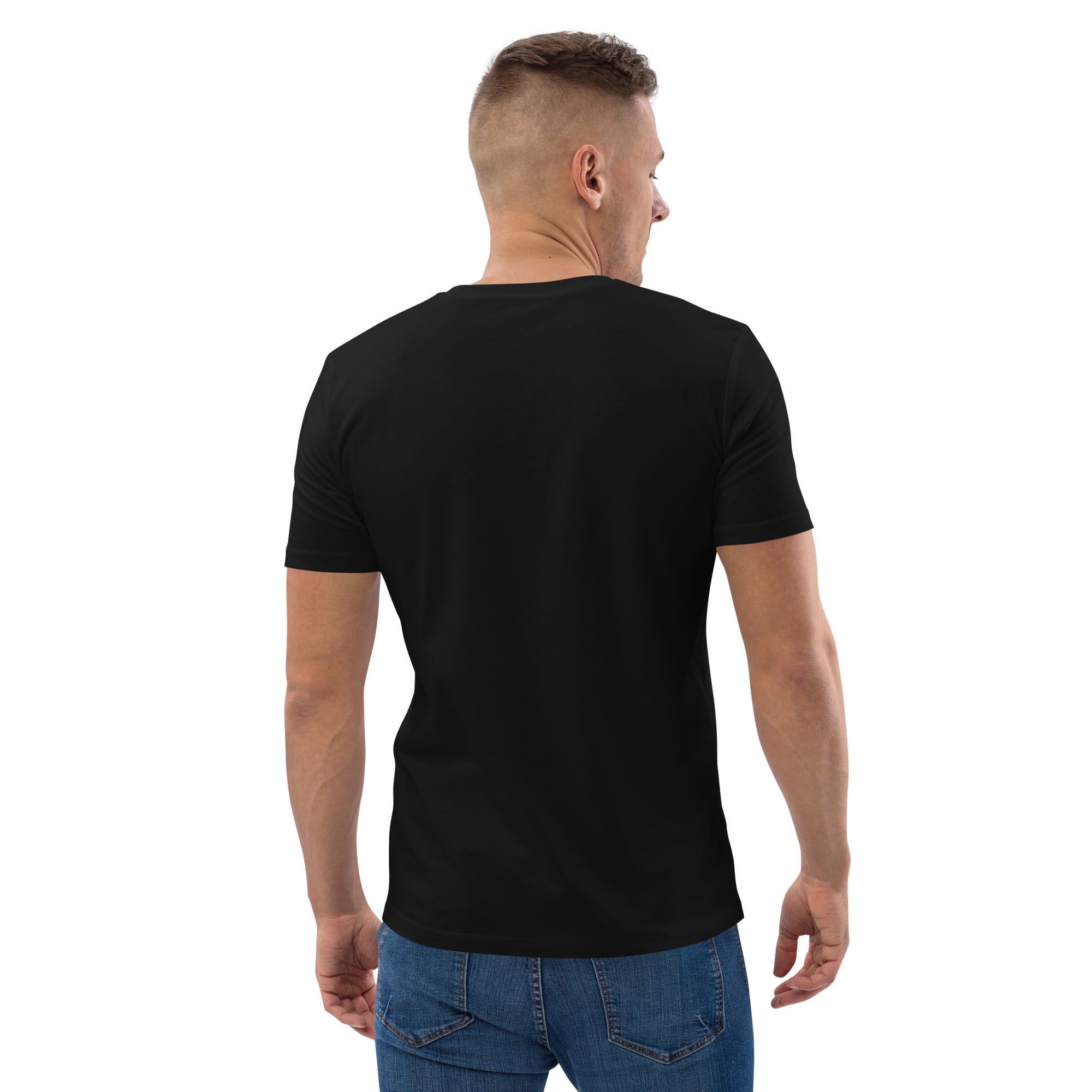 Unisex organic cotton t-shirt Hot Dogger on dark colors