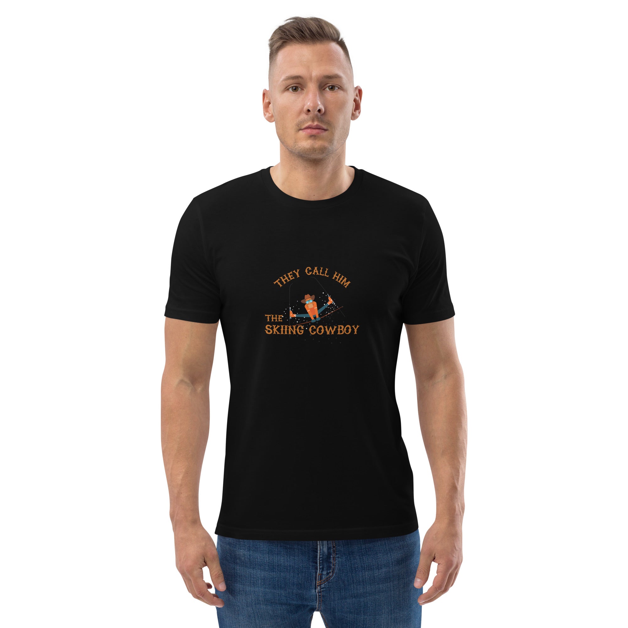 Unisex organic cotton t-shirt Hot Dogger on dark colors