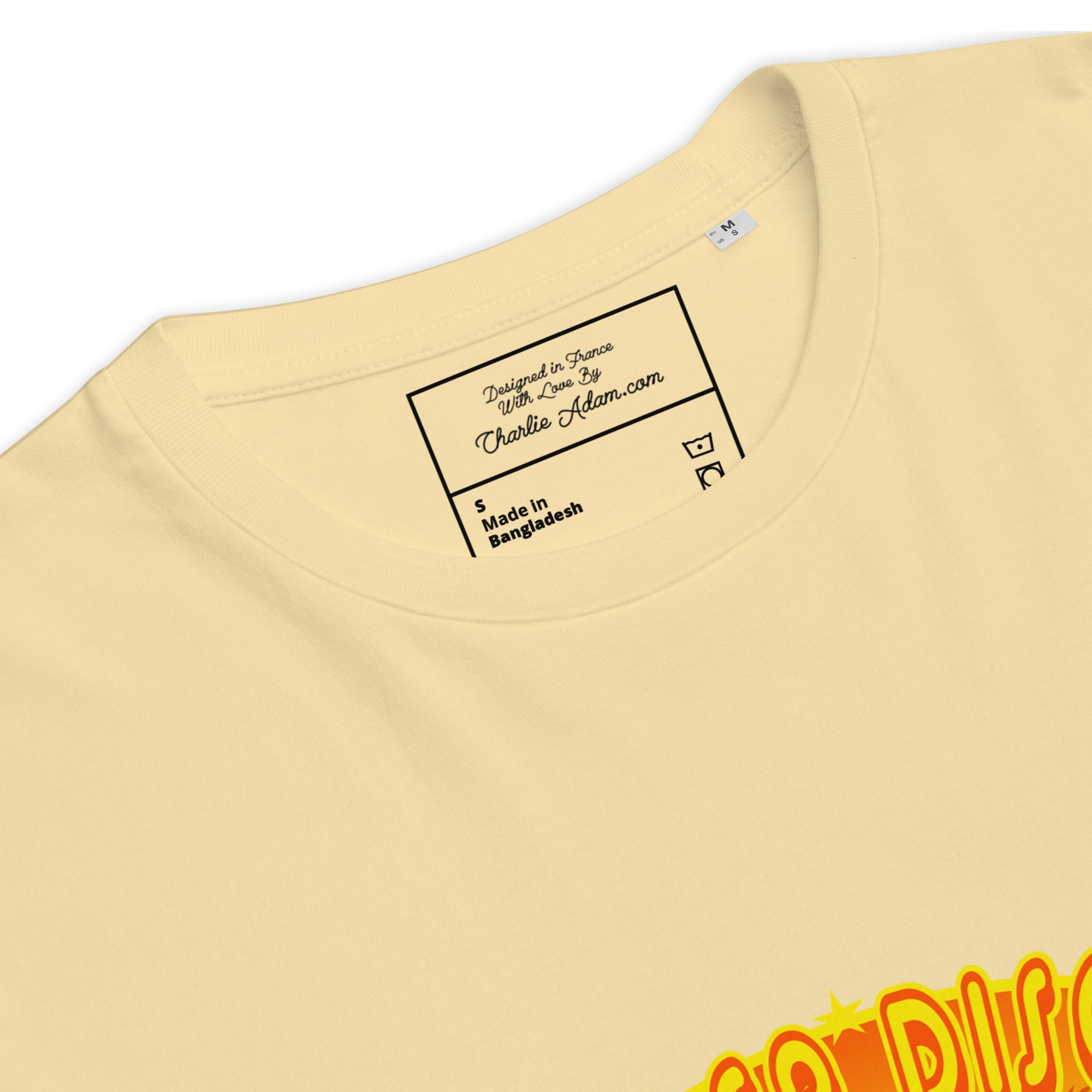 T-shirt unisexe en coton biologique Roller Disco 1975