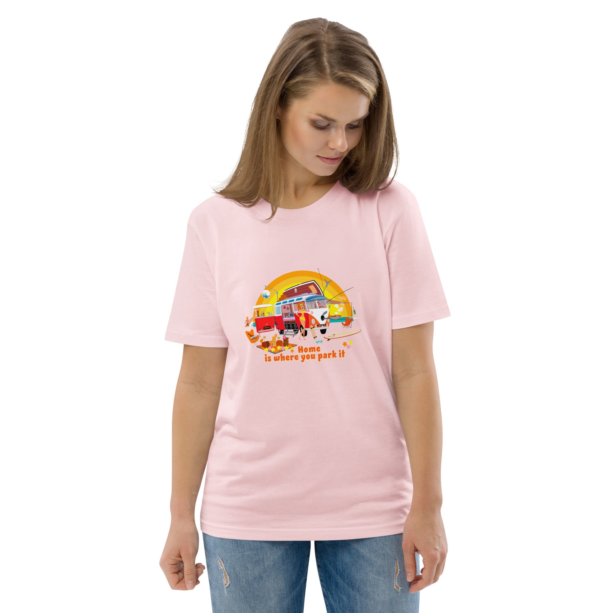 Unisex organic cotton t-shirt Ultra Combi on light colors