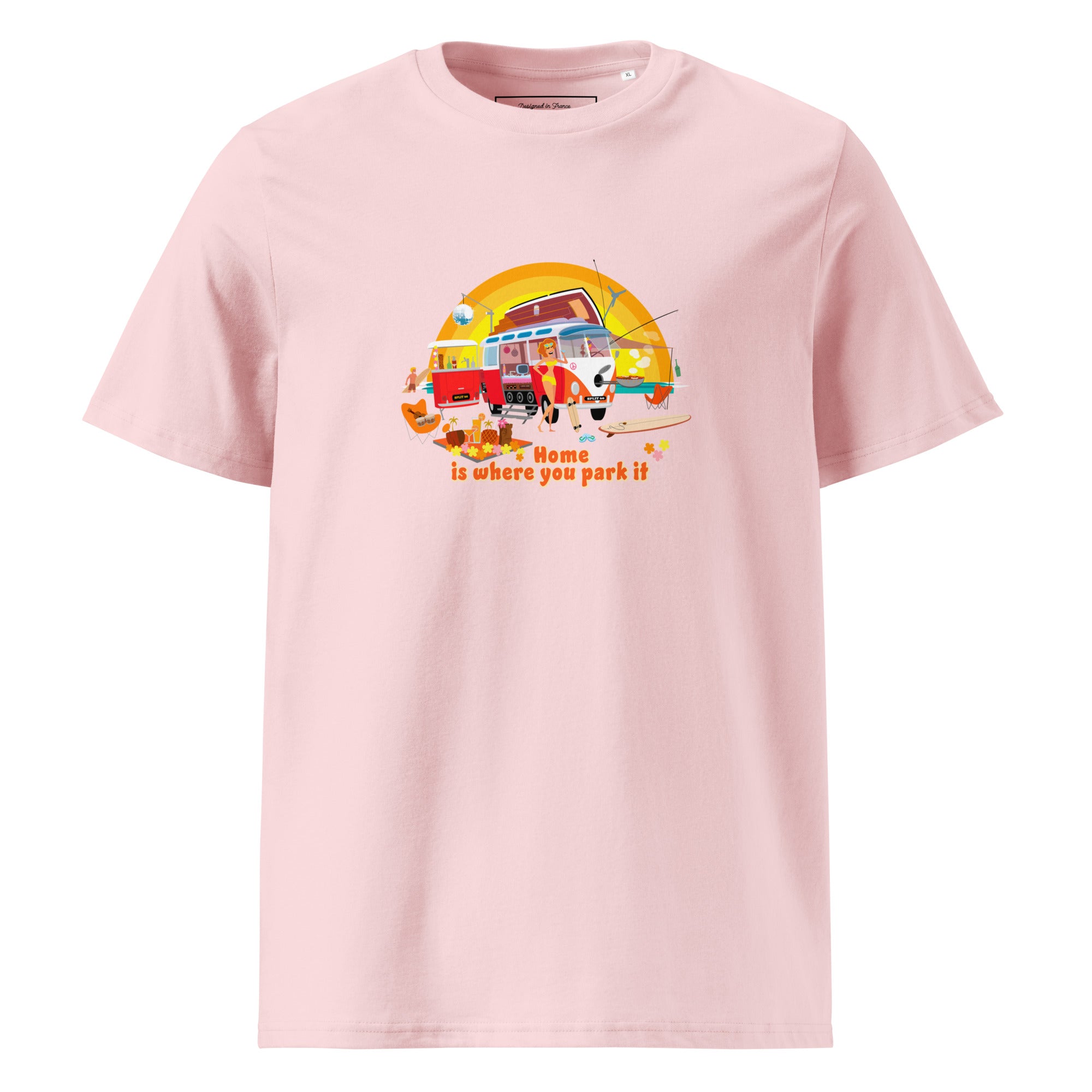 Unisex organic cotton t-shirt Ultra Combi on light colors