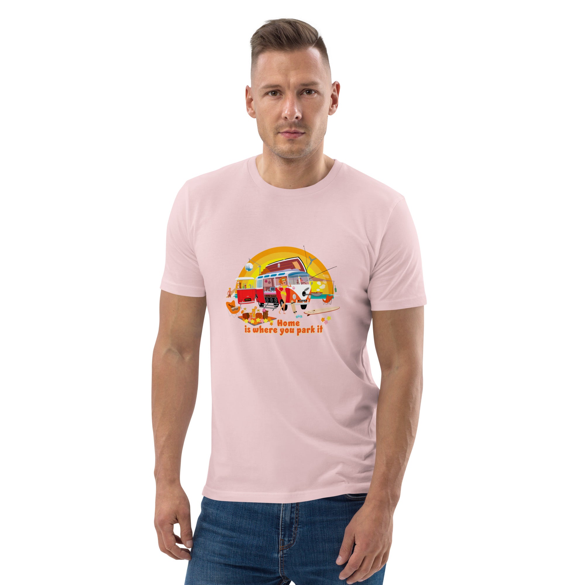 Unisex organic cotton t-shirt Ultra Combi on light colors