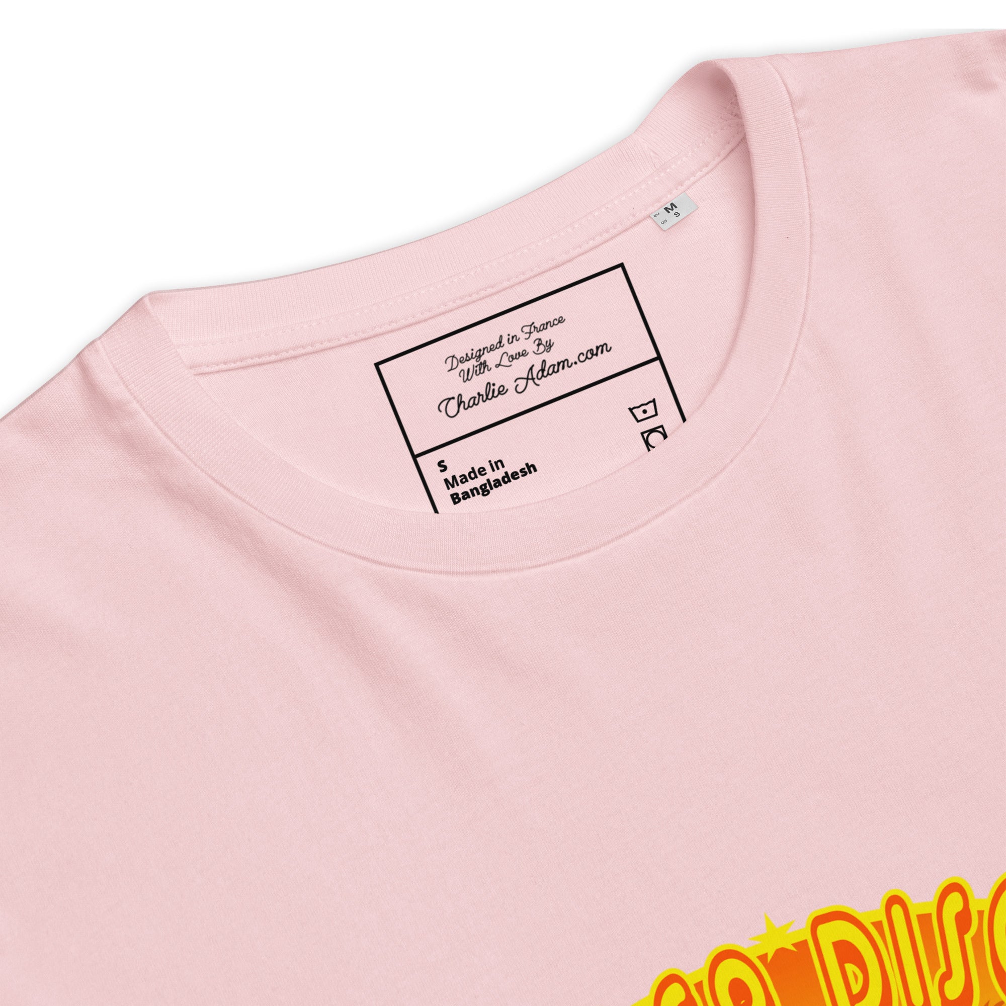 T-shirt unisexe en coton biologique Roller Disco 1975