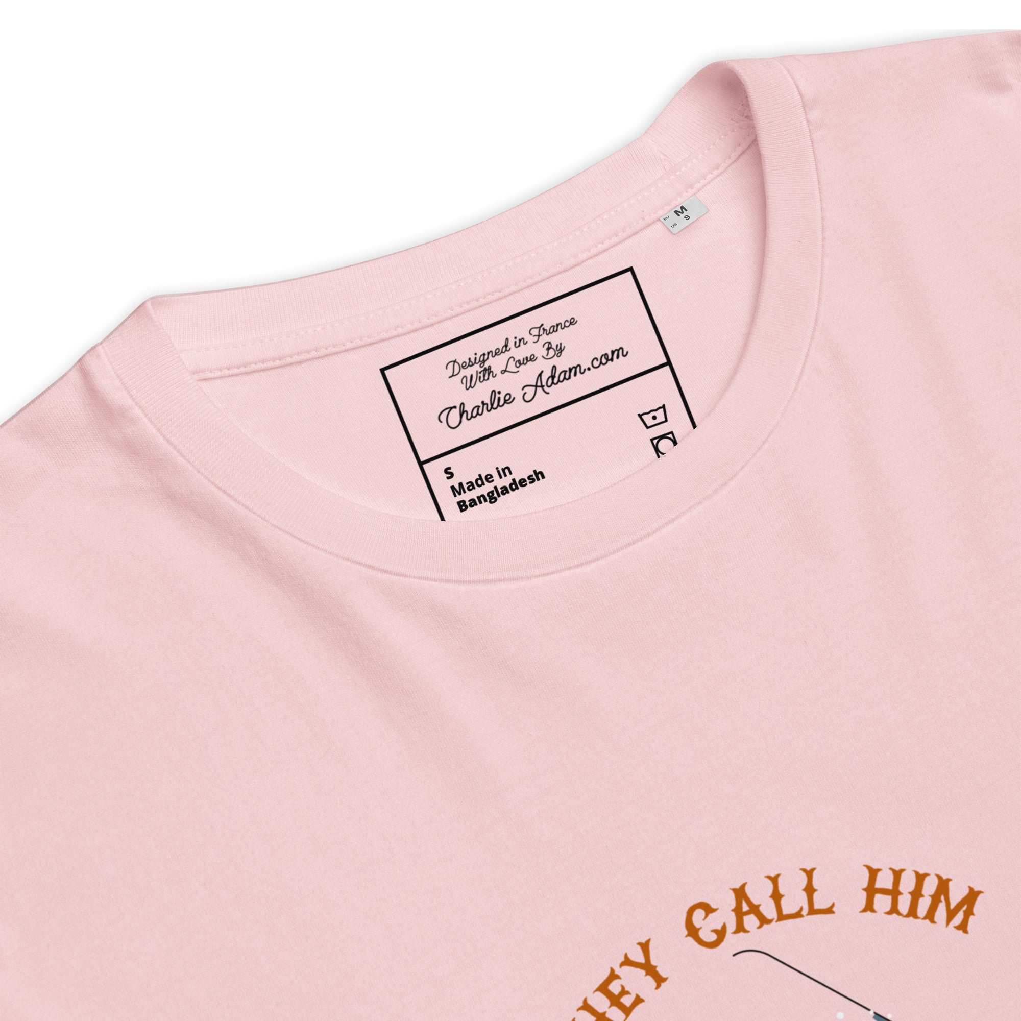 T-shirt unisexe en coton biologique Hot Dogger sur couleurs claires