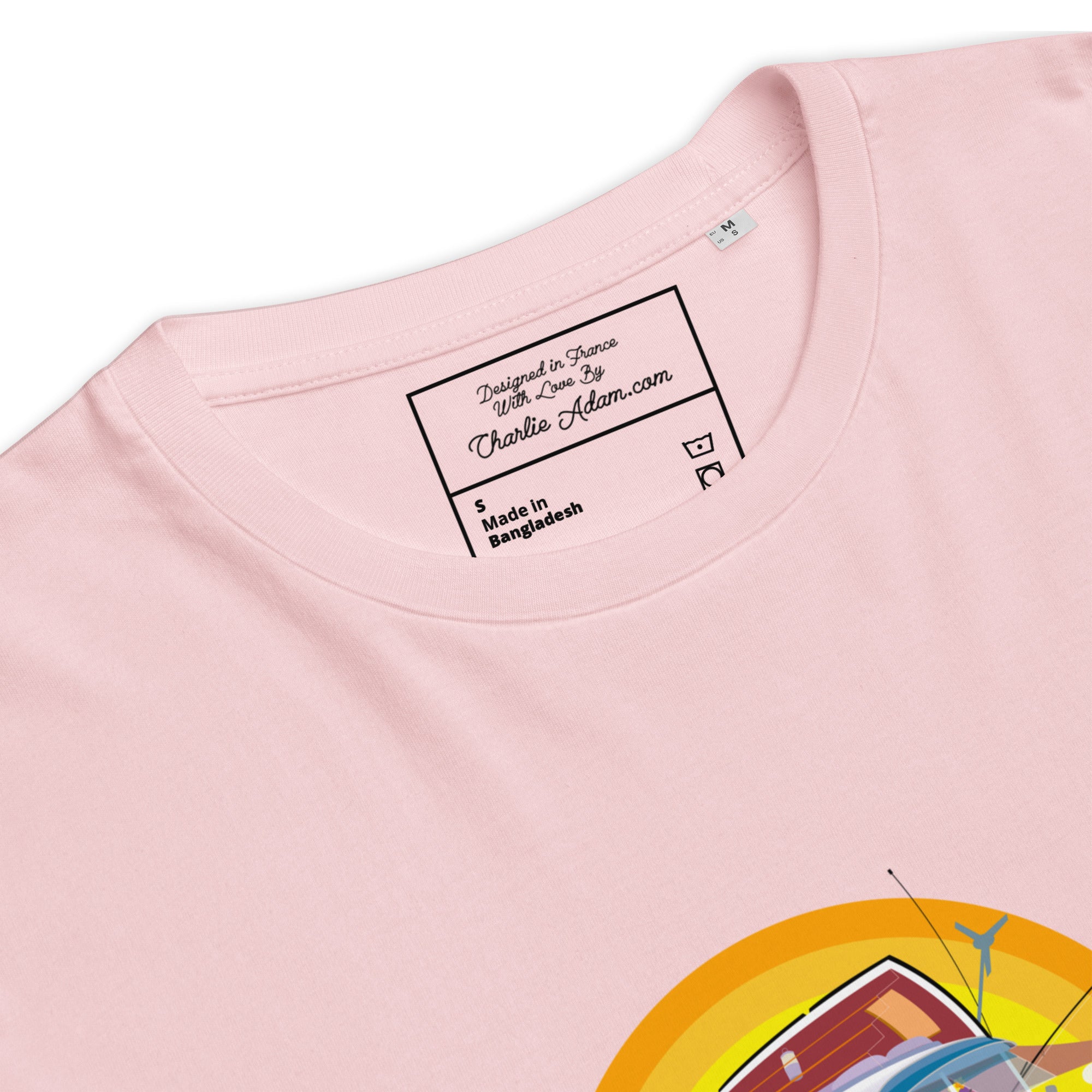 Unisex organic cotton t-shirt Ultra Combi on light colors